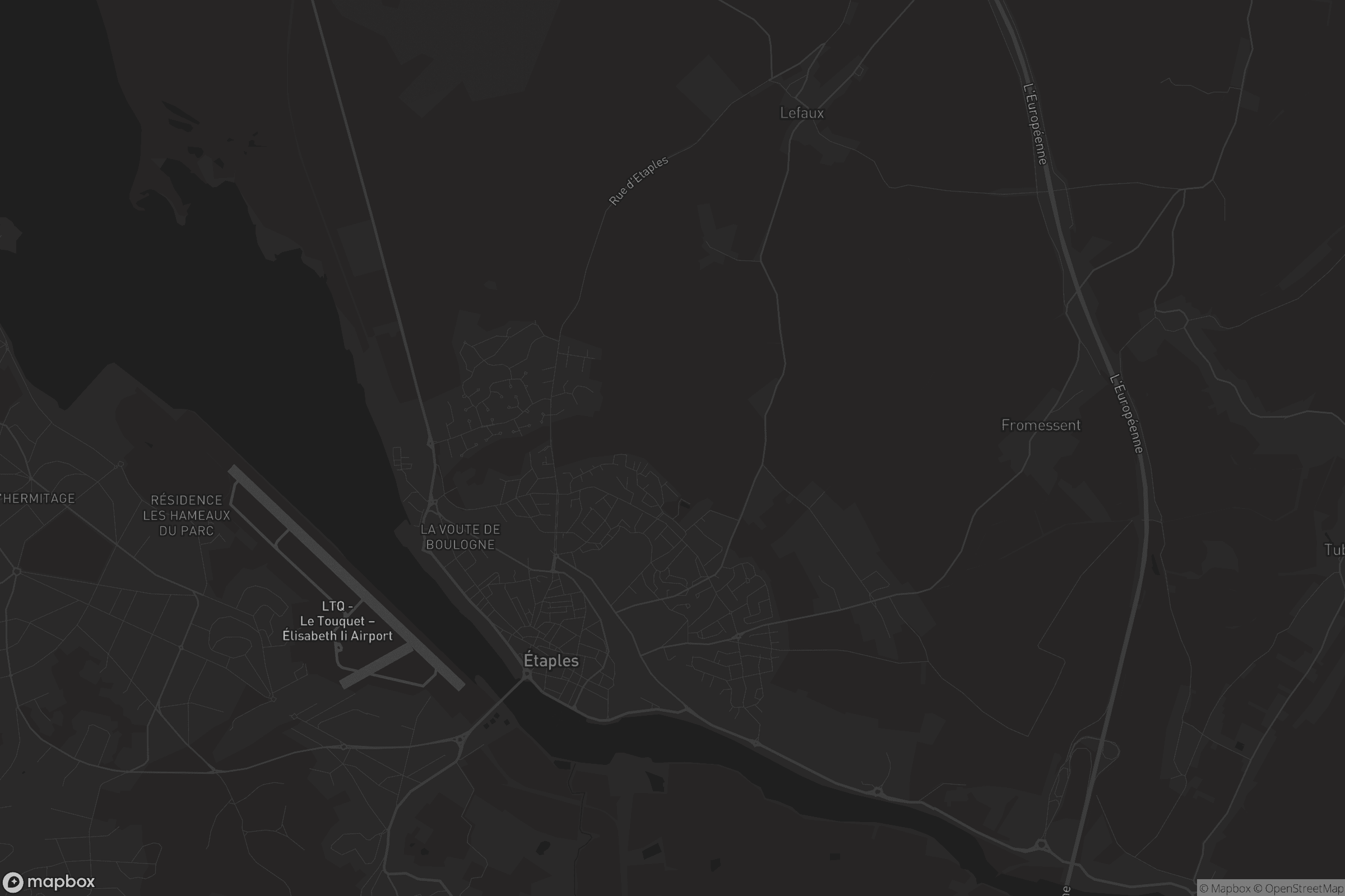 Map of Étaples