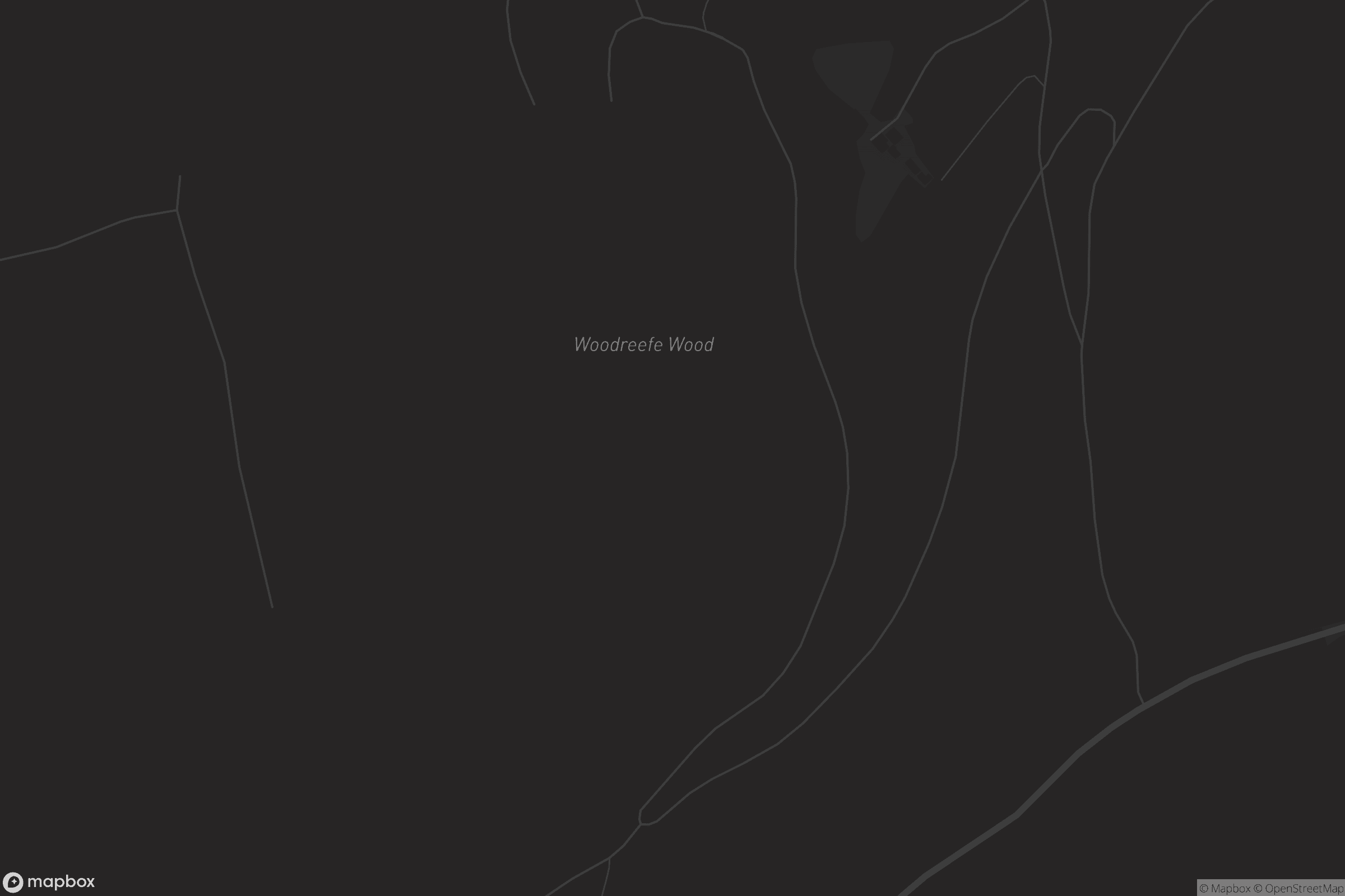 Map of allt clyn-gwyn