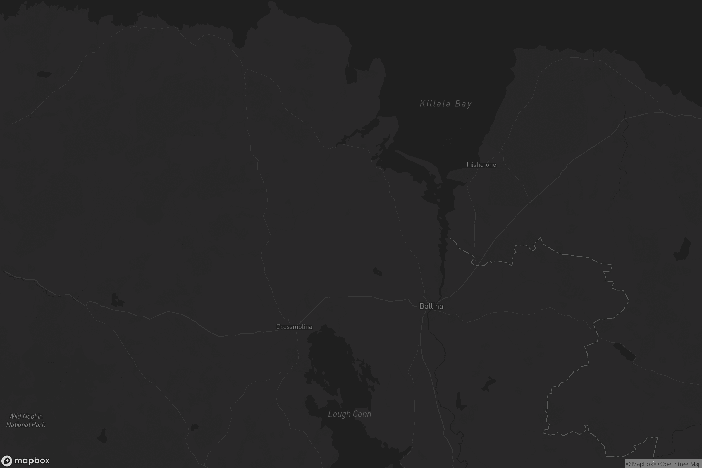 Map of ballina municipal district