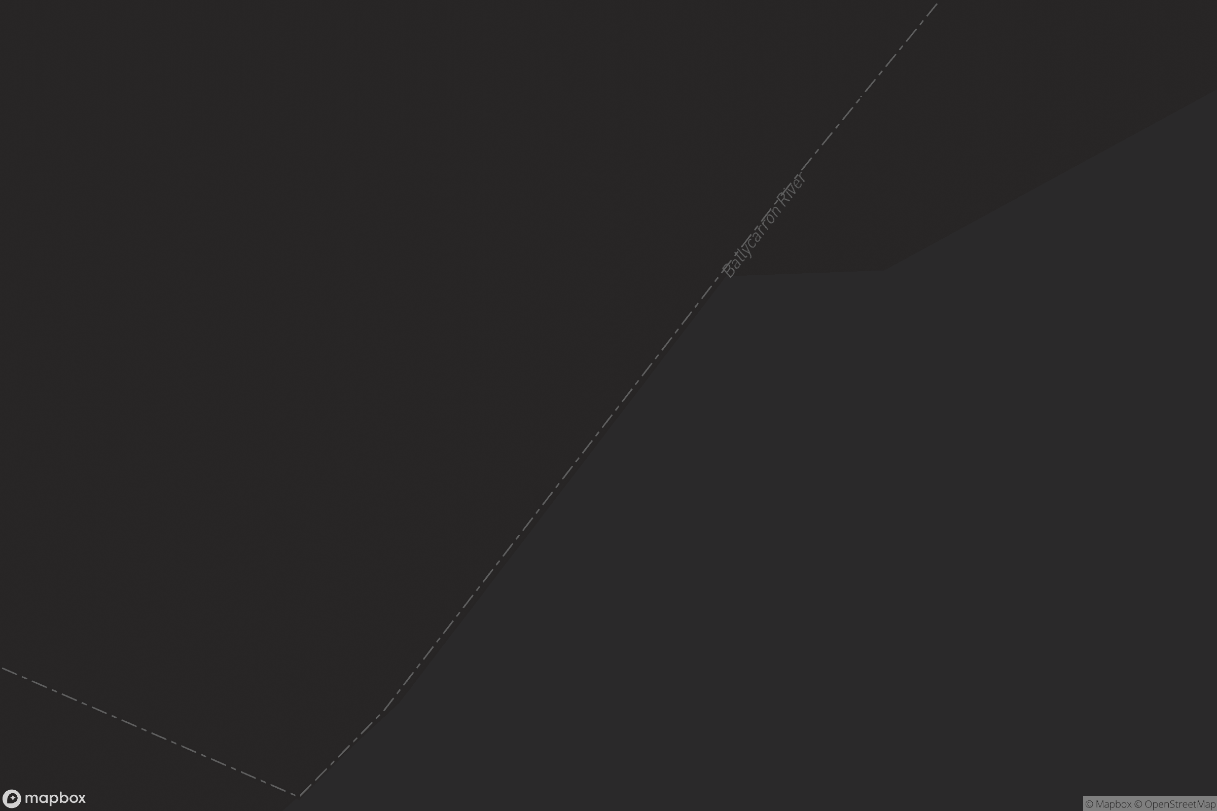 Map of ballycarron river