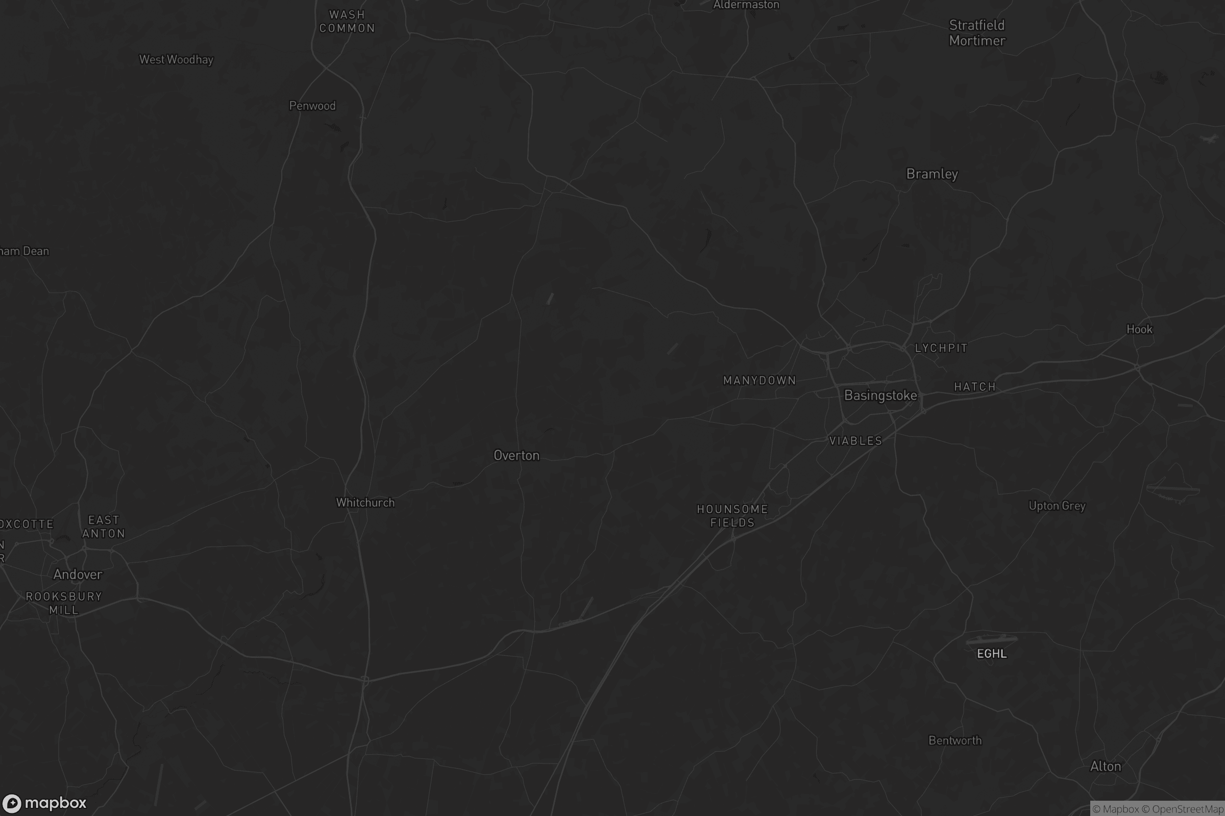Map of basingstoke and deane