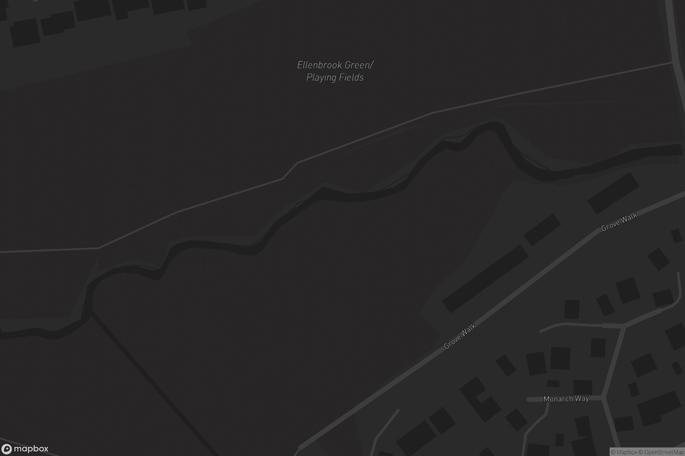 Map of belstead brook