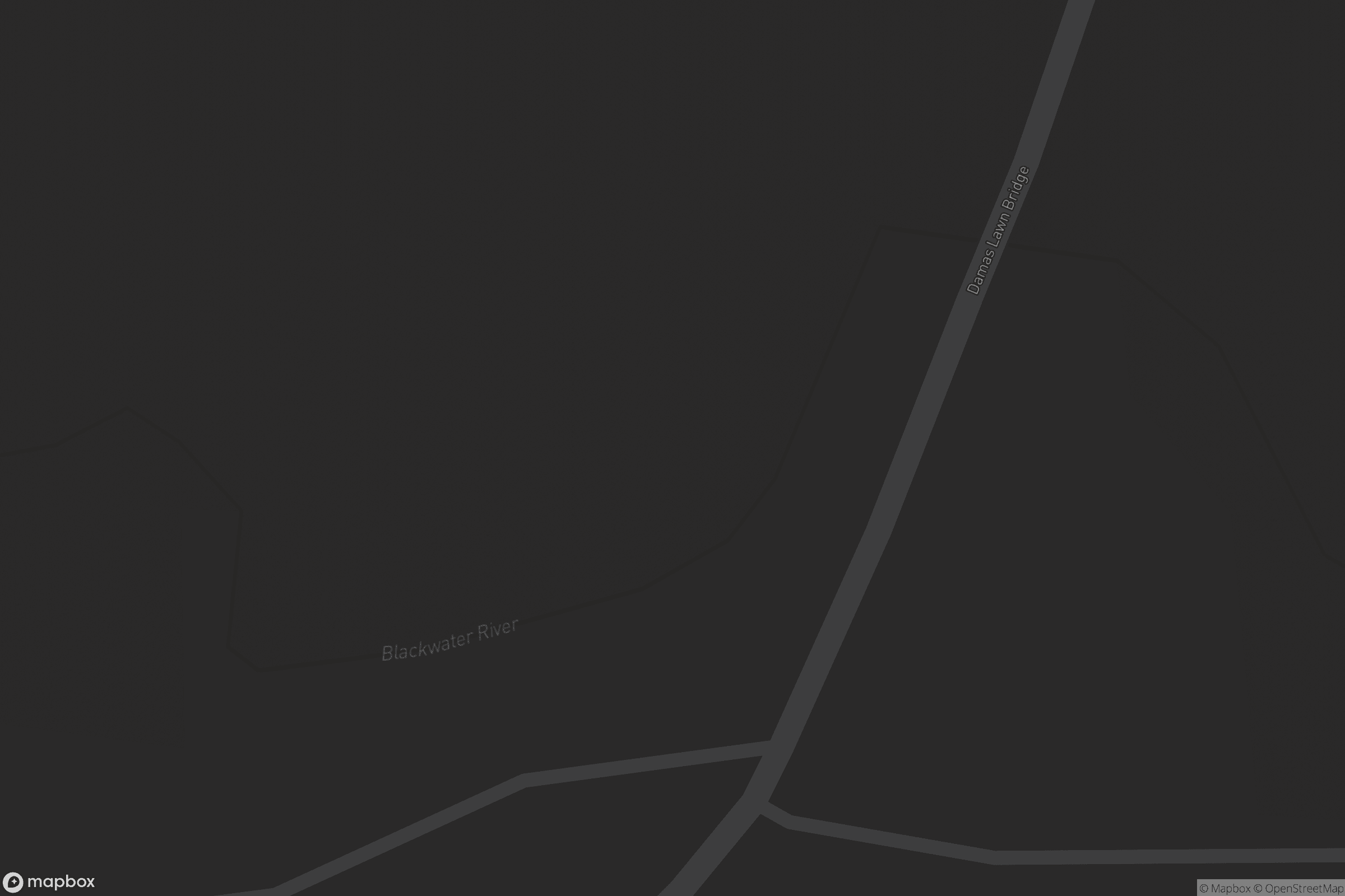 Map of blackwater river