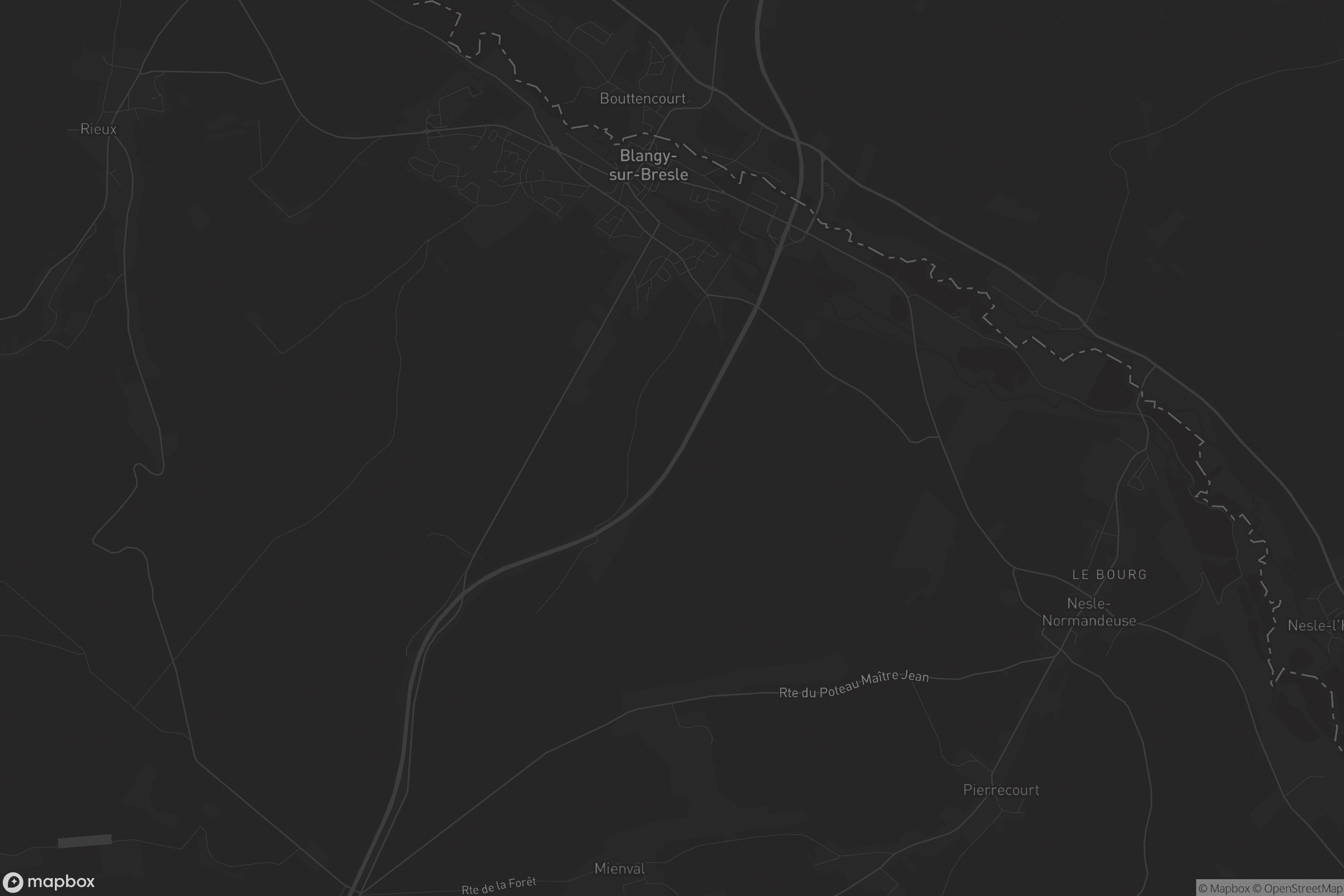 Map of blangy-sur-bresle