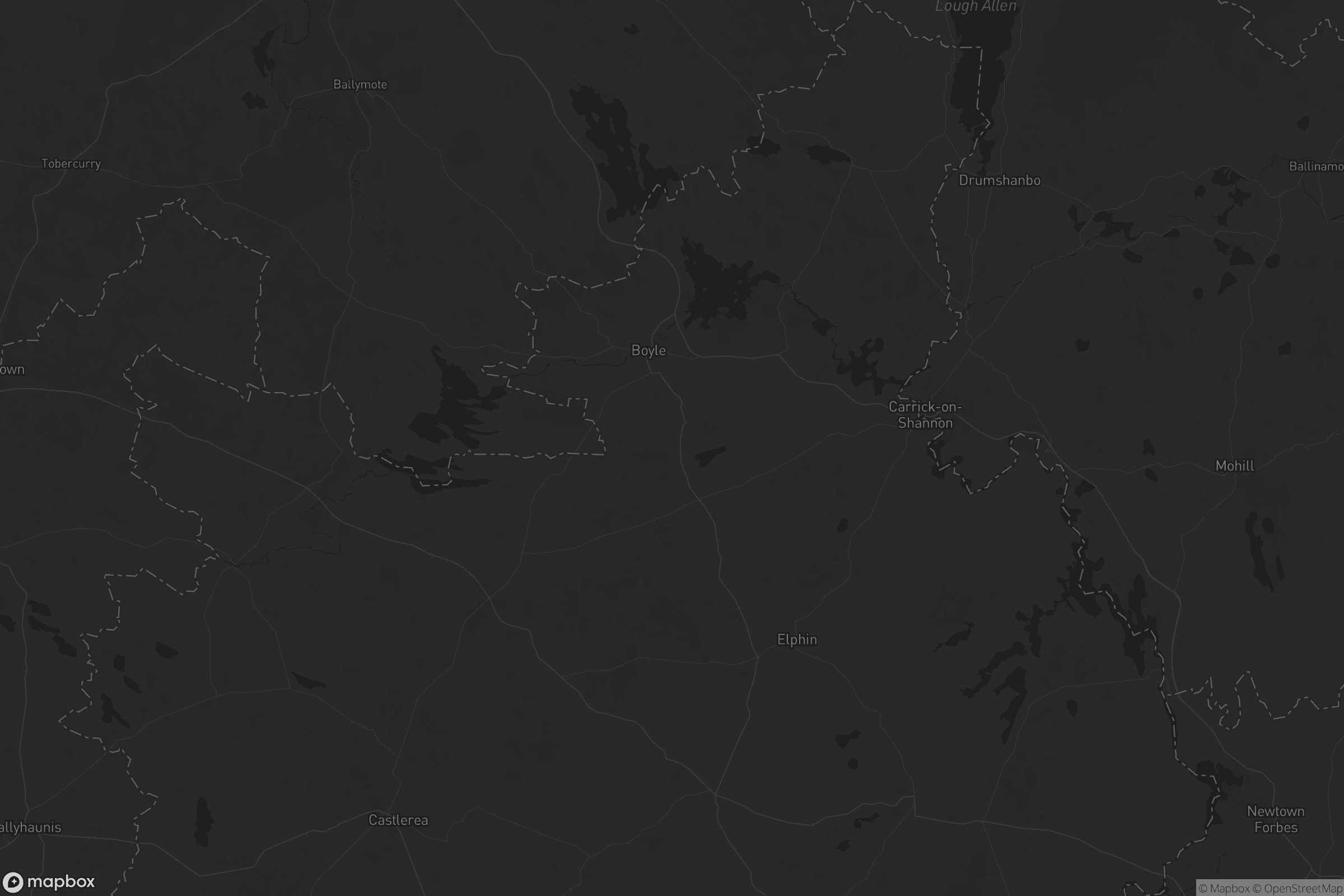 Map of boyle municipal district