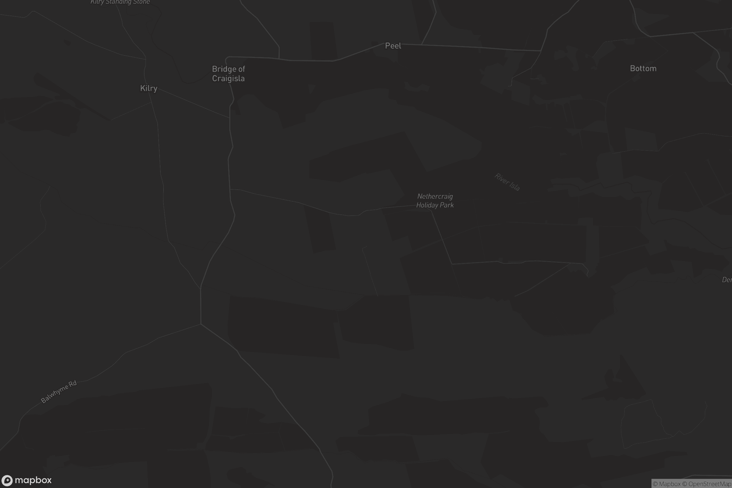 Map of burn of auchrannie