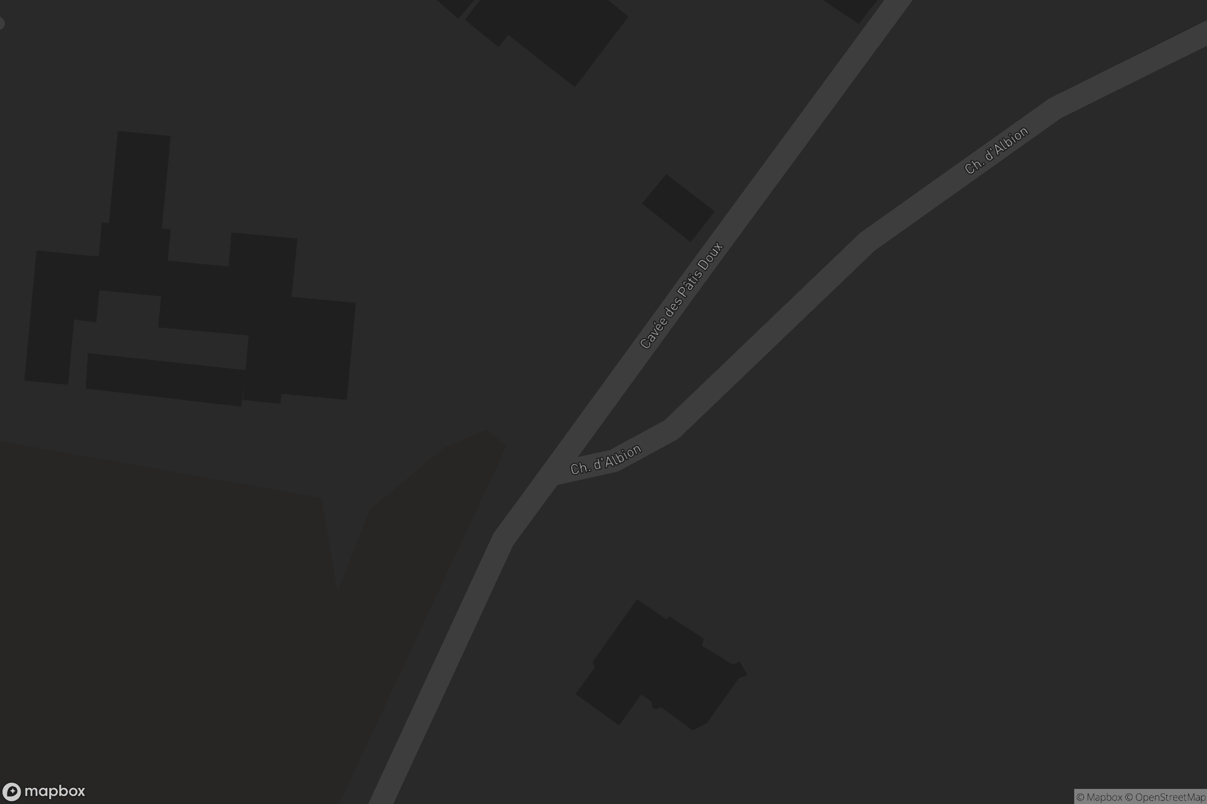 Map of cavée des pâtis doux