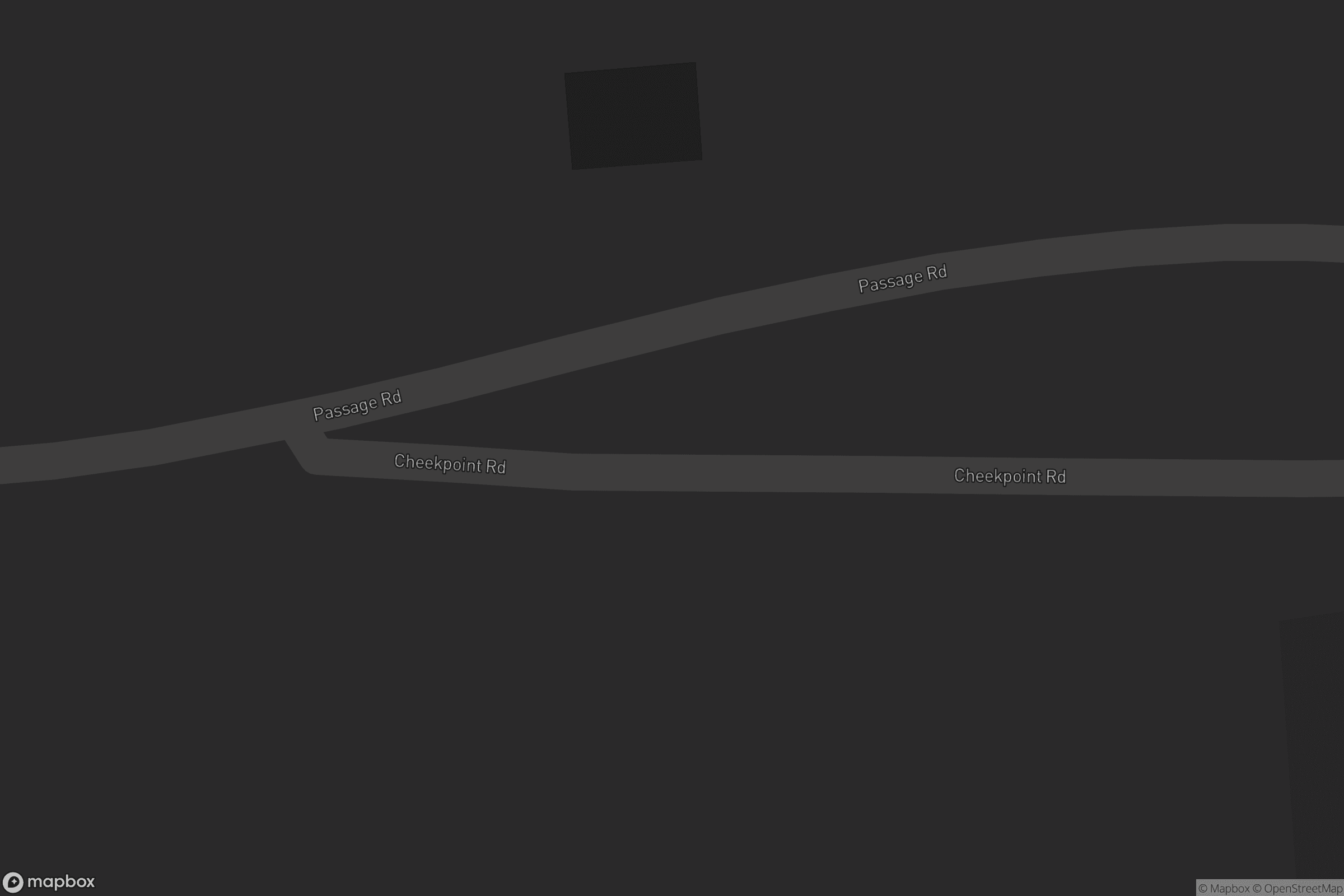 Map of cheekpoint road
