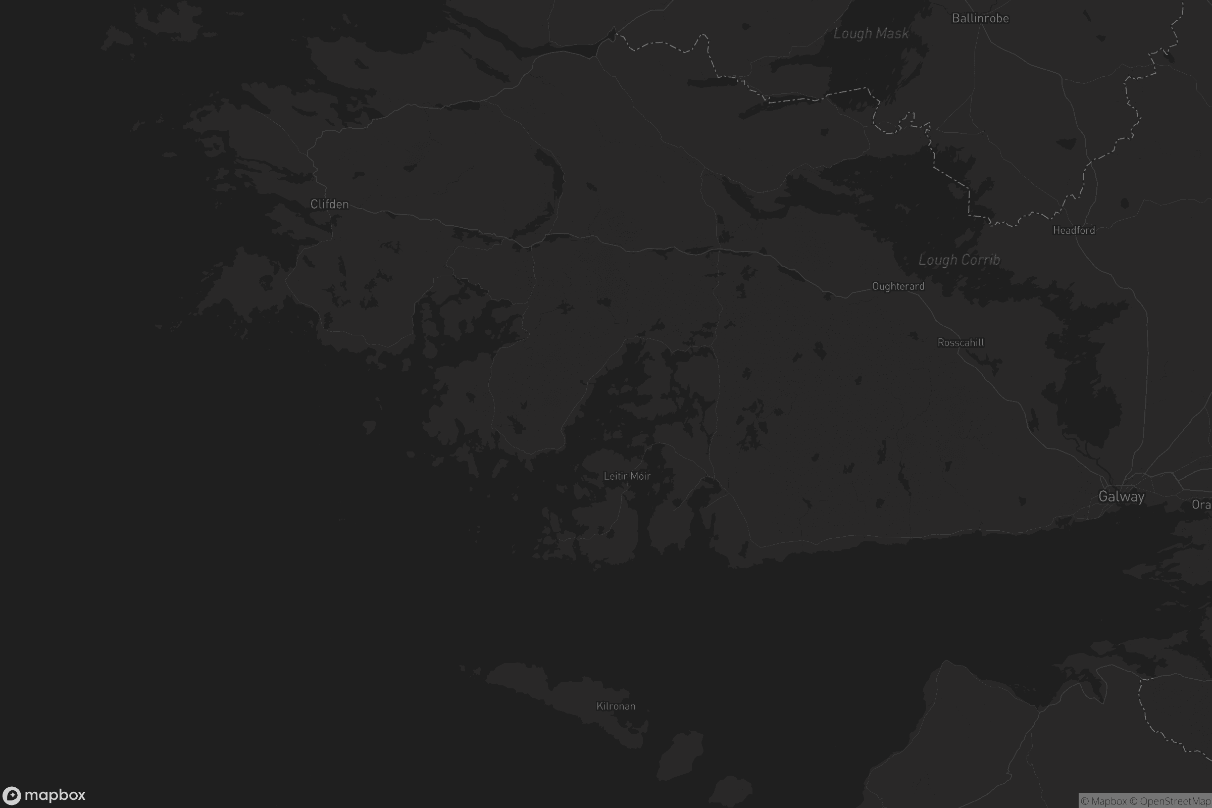 Map of conamara municipal district