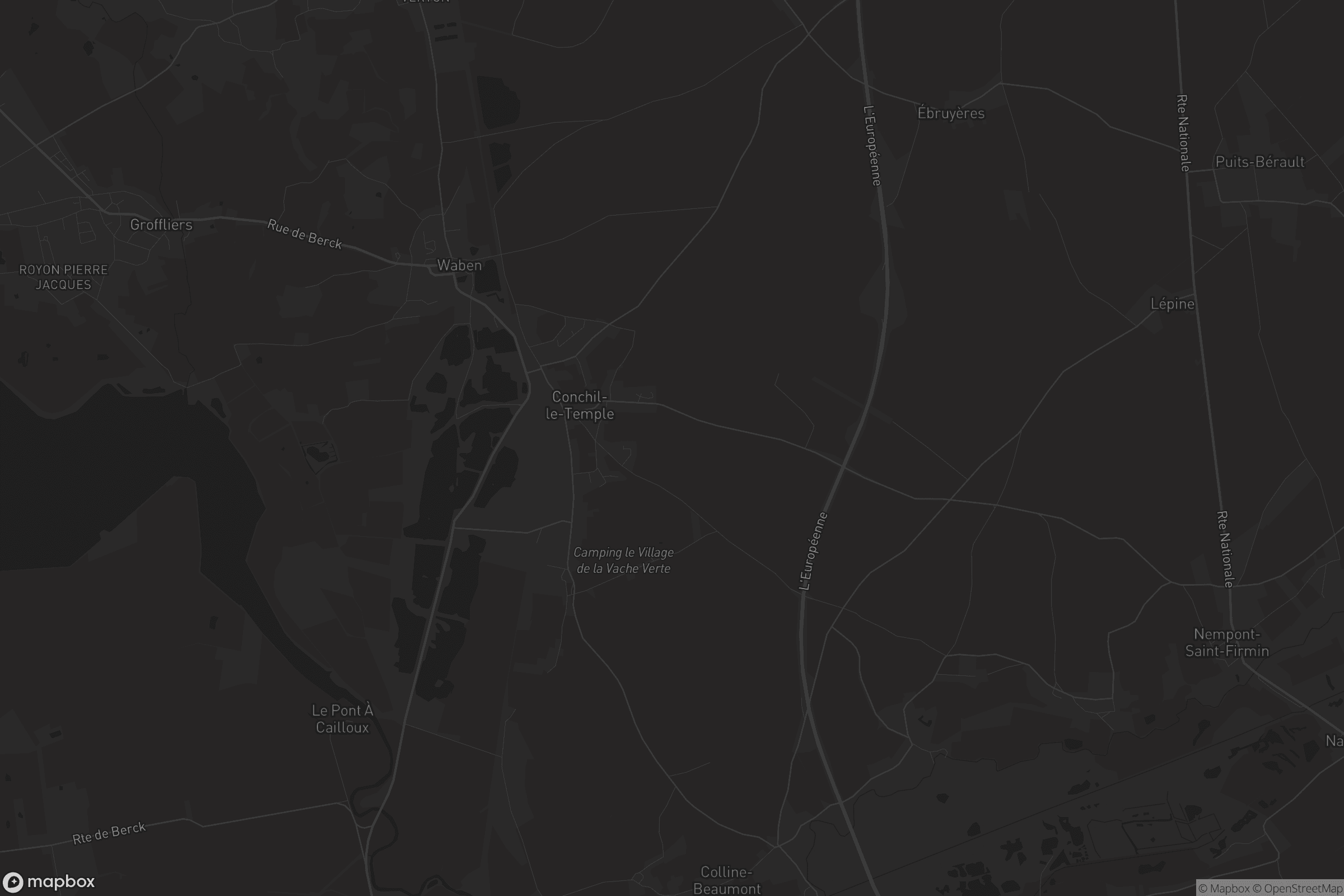 Map of conchil-le-temple