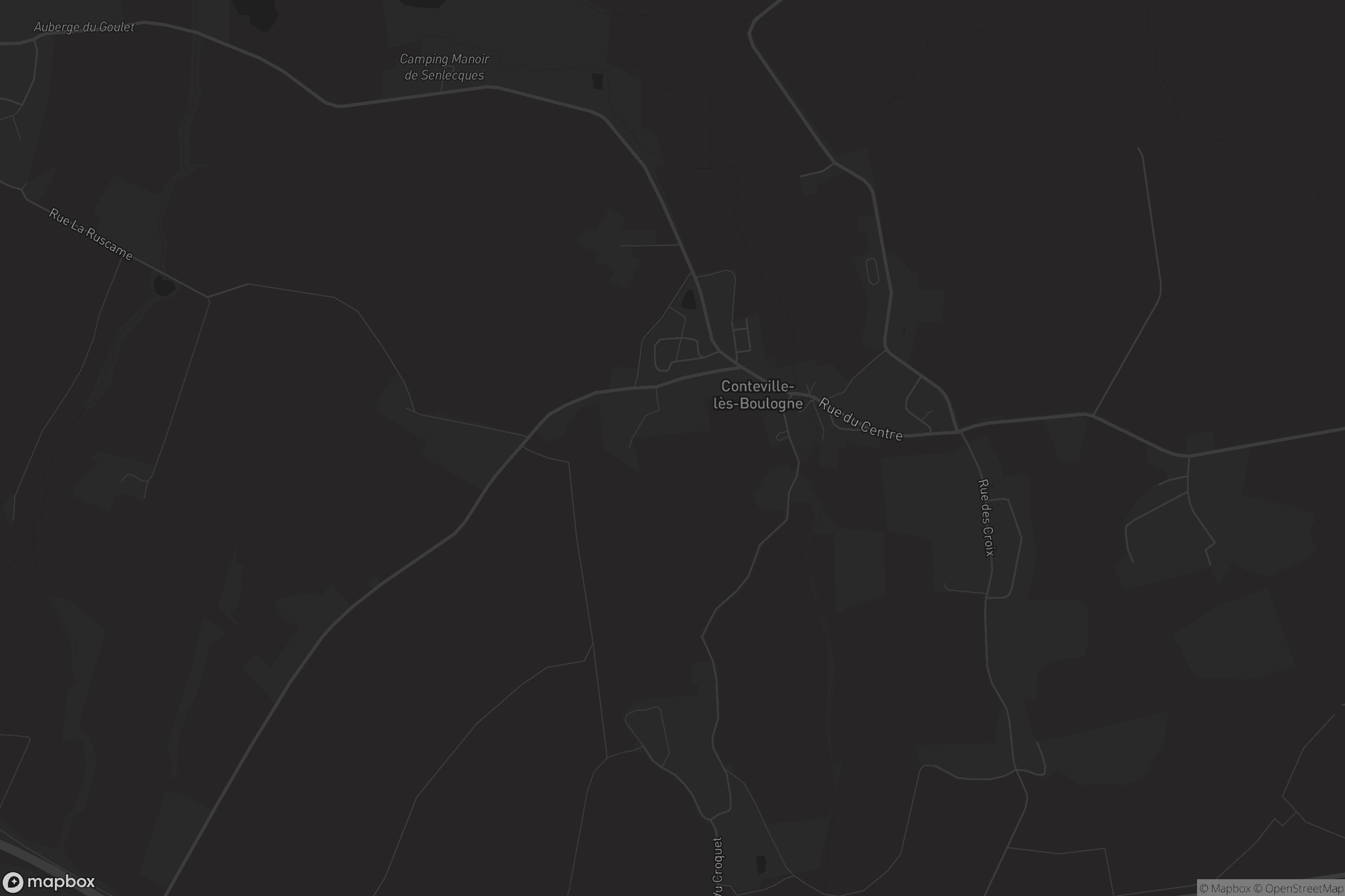 Map of conteville-lès-boulogne