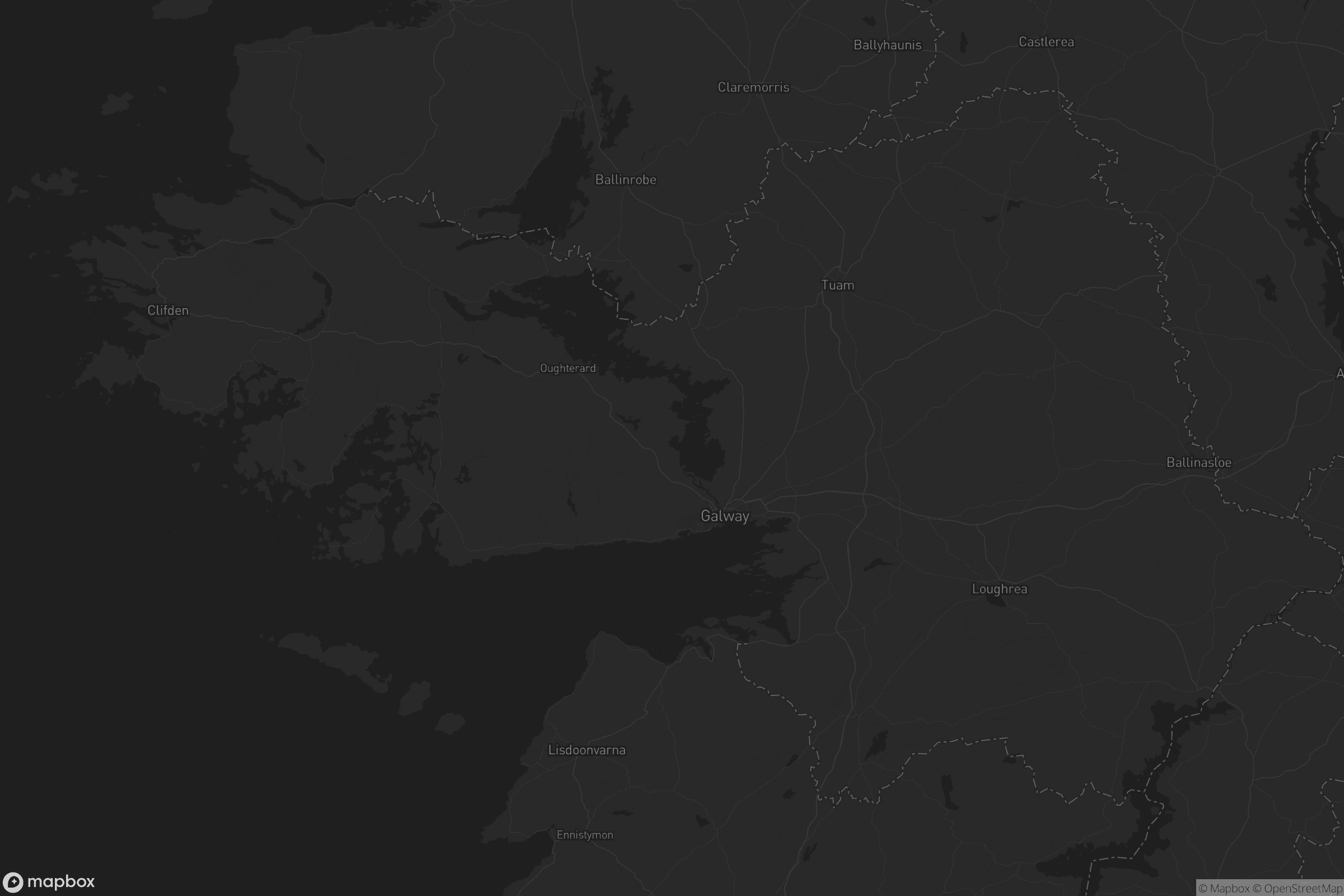Map of county galway