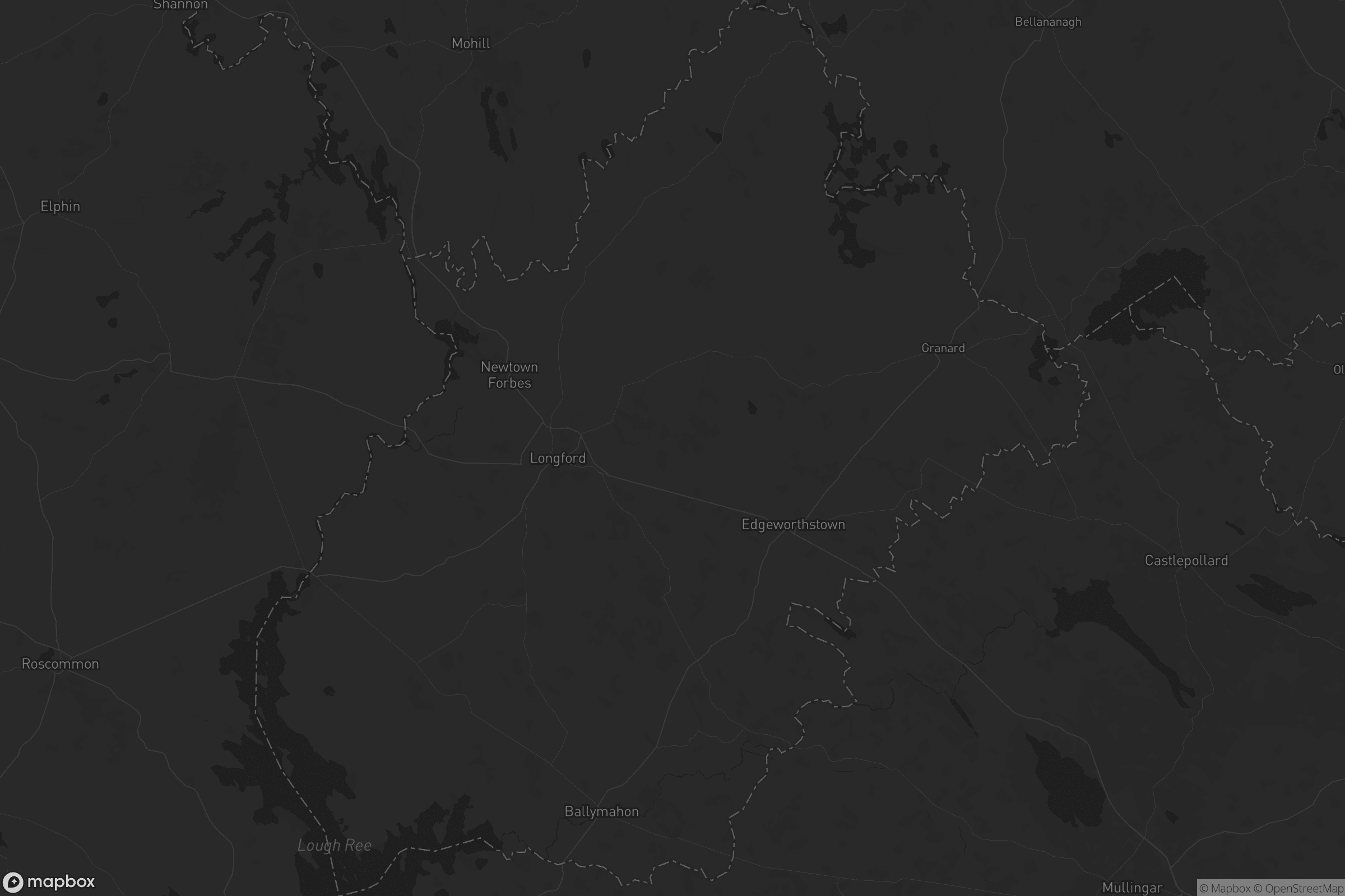 Map of county longford
