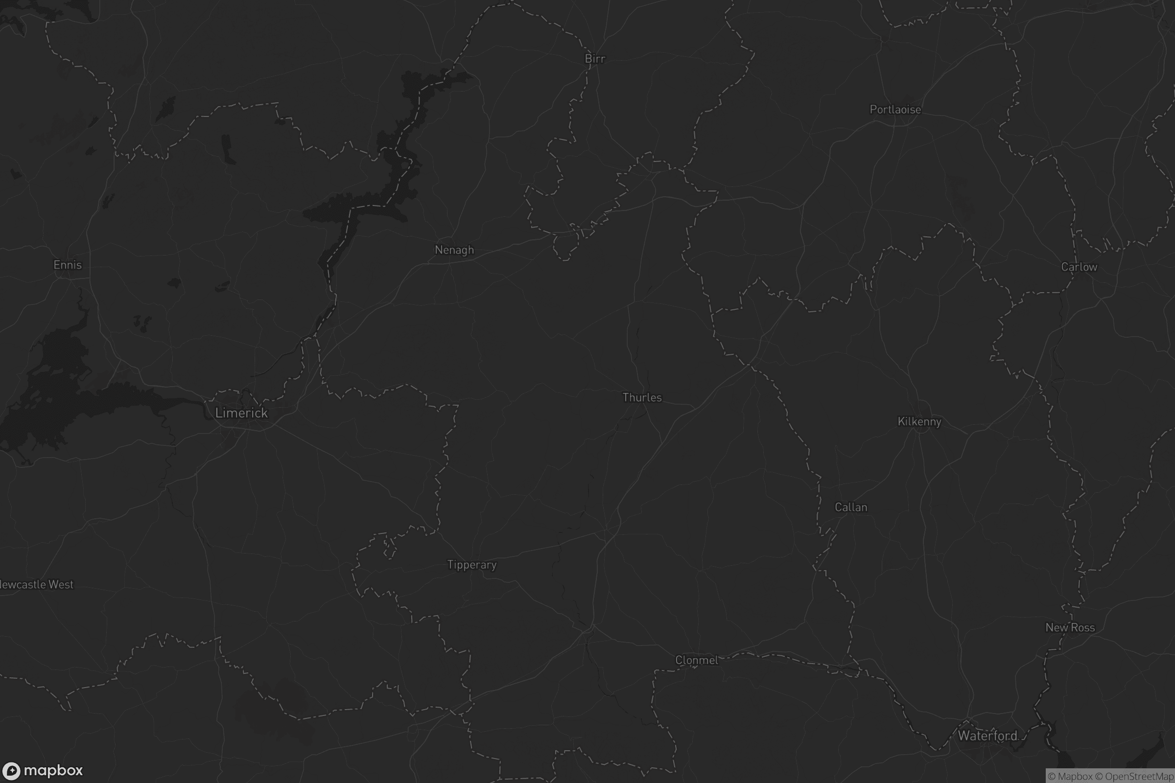 Map of county tipperary