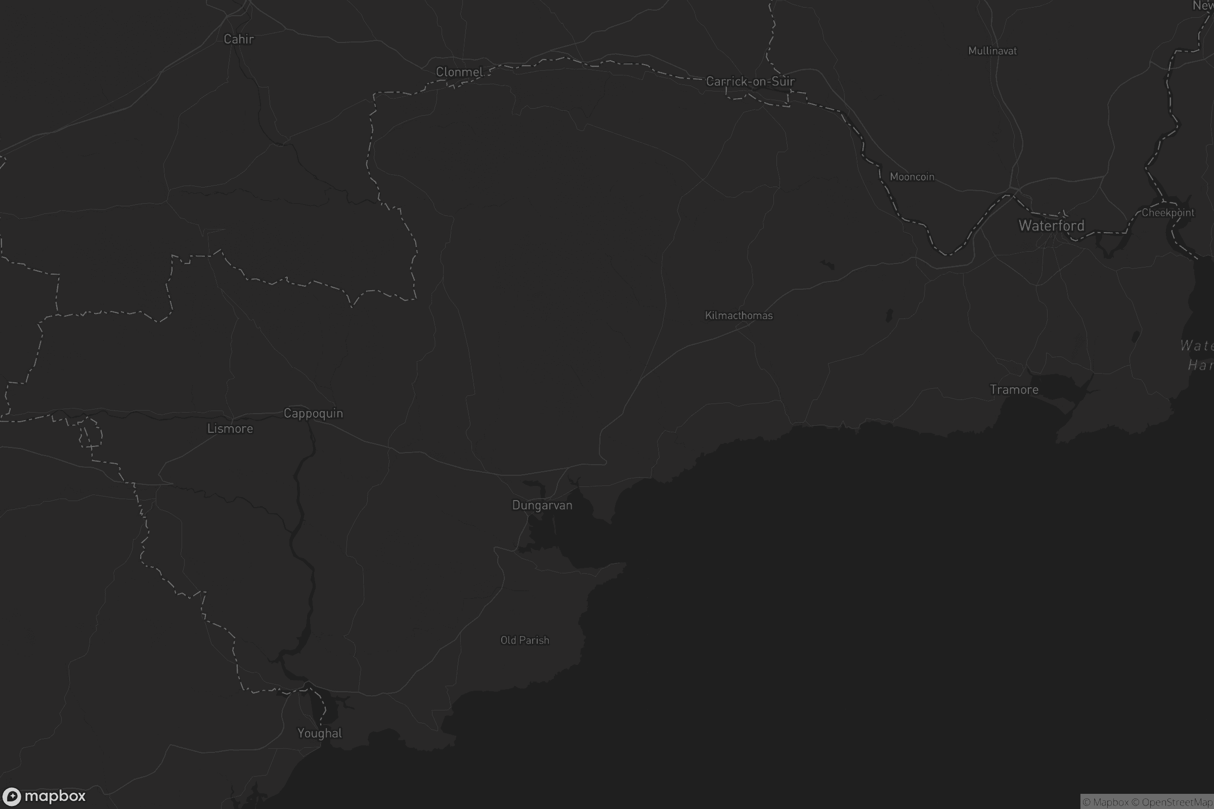 Map of county waterford