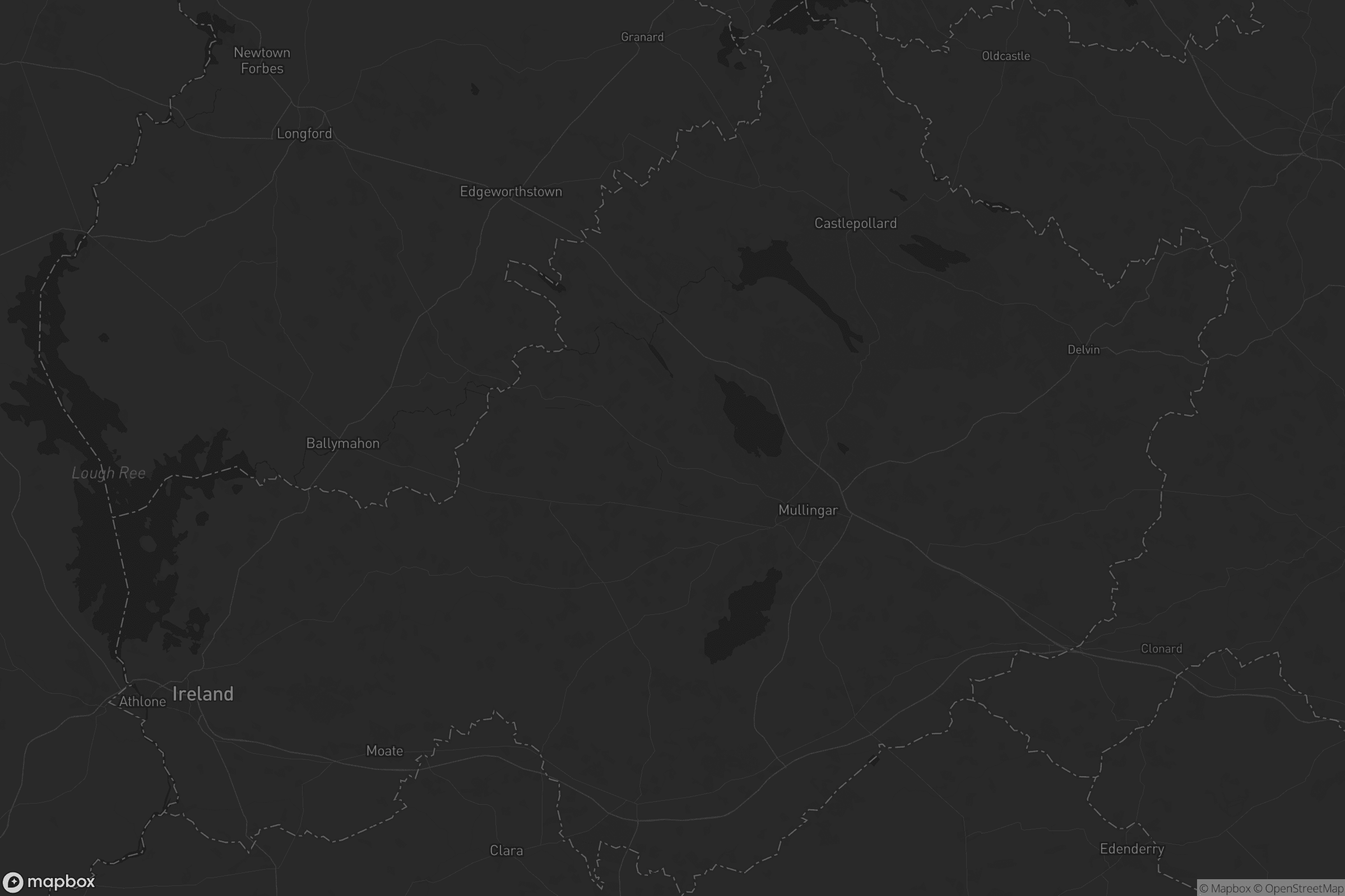 Map of county westmeath