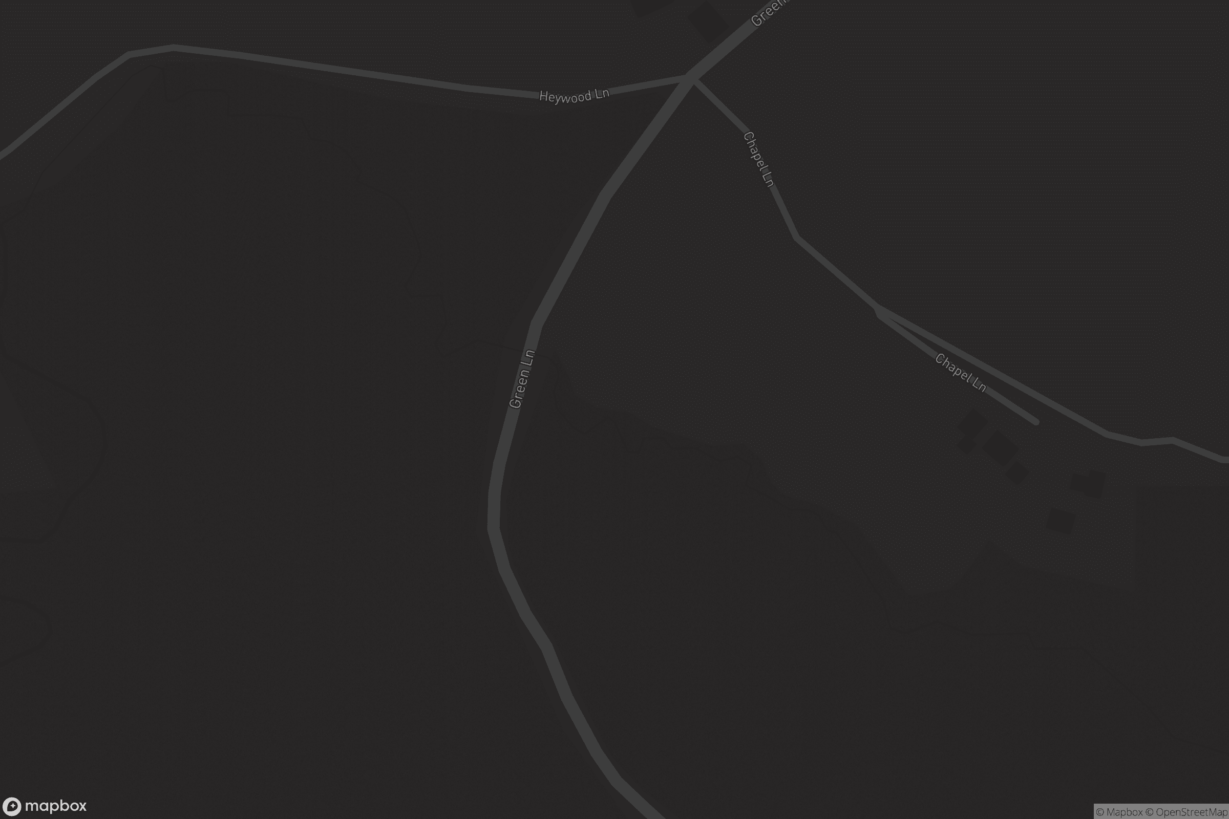 Map of coxbank brook