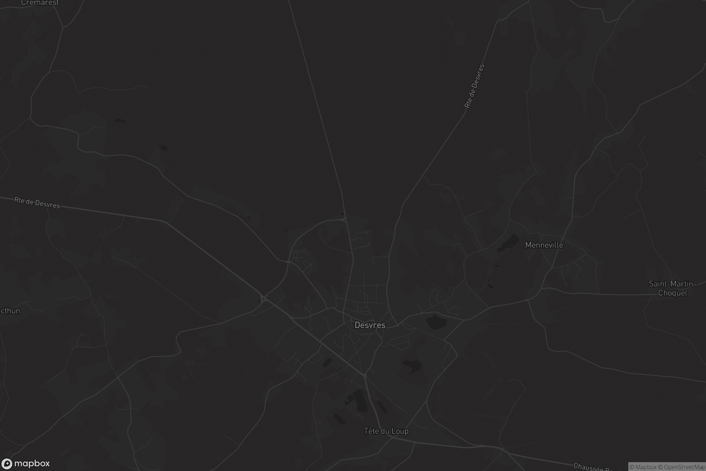 Map of desvres