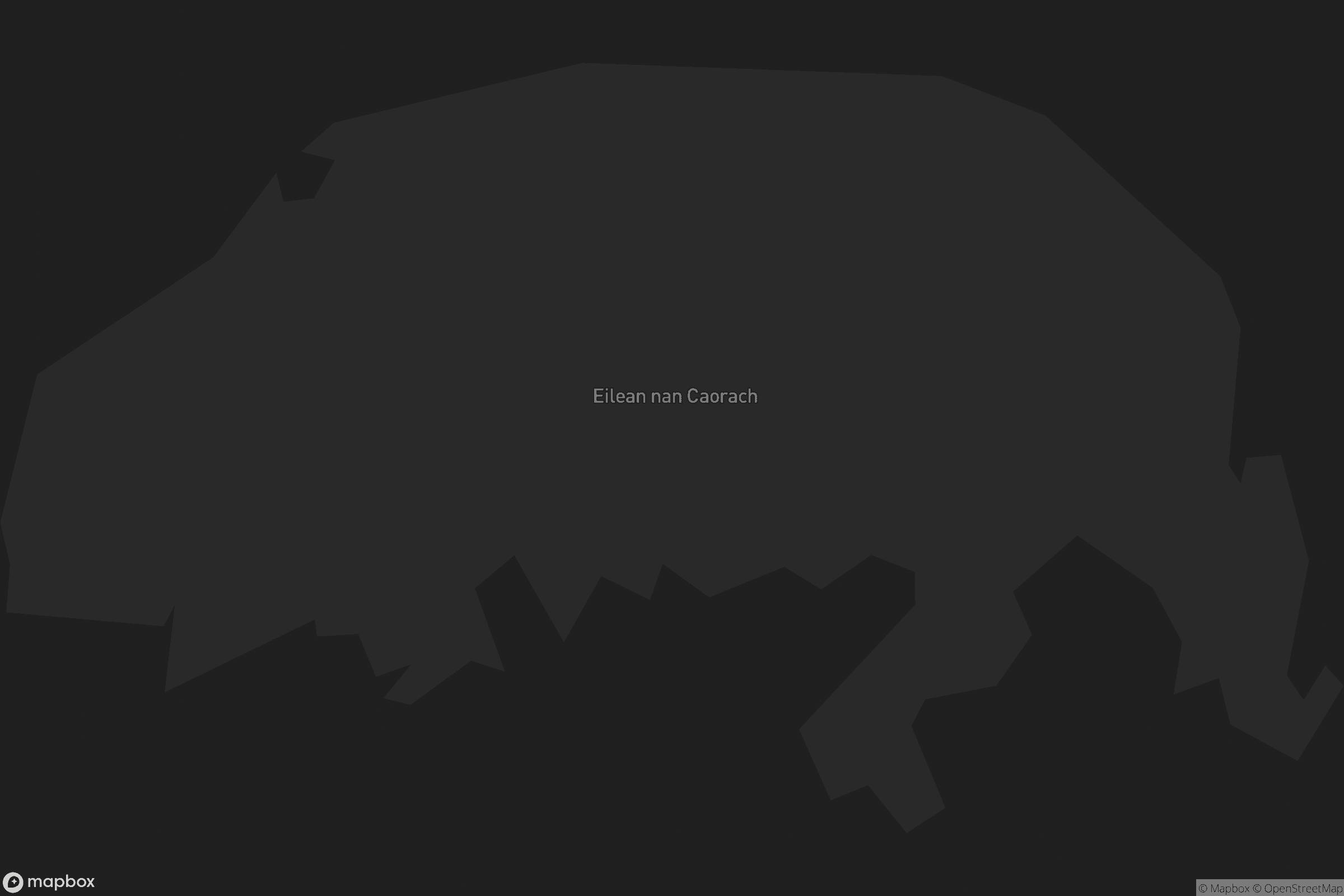 Map of eilean nan caorach