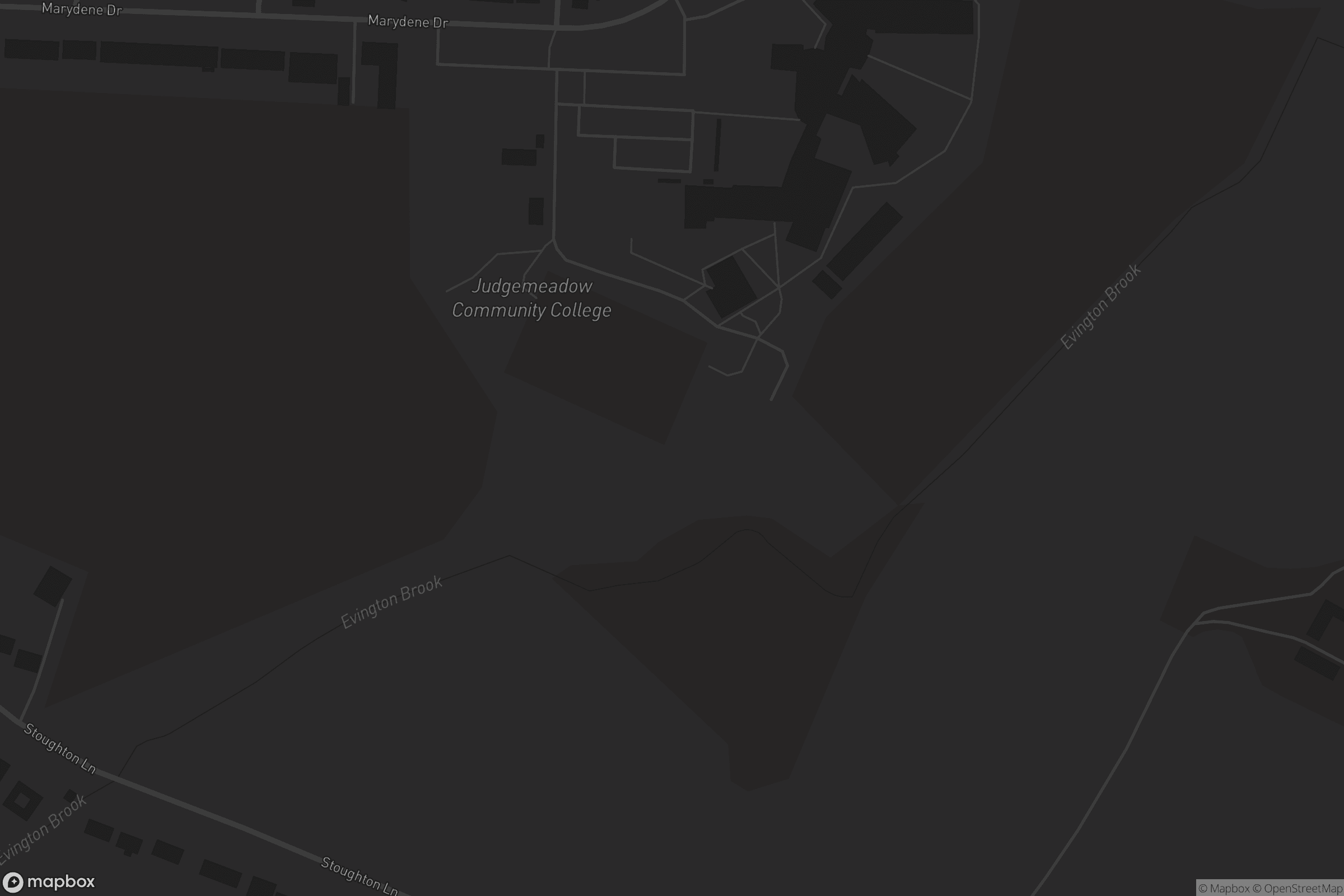 Map of evington brook