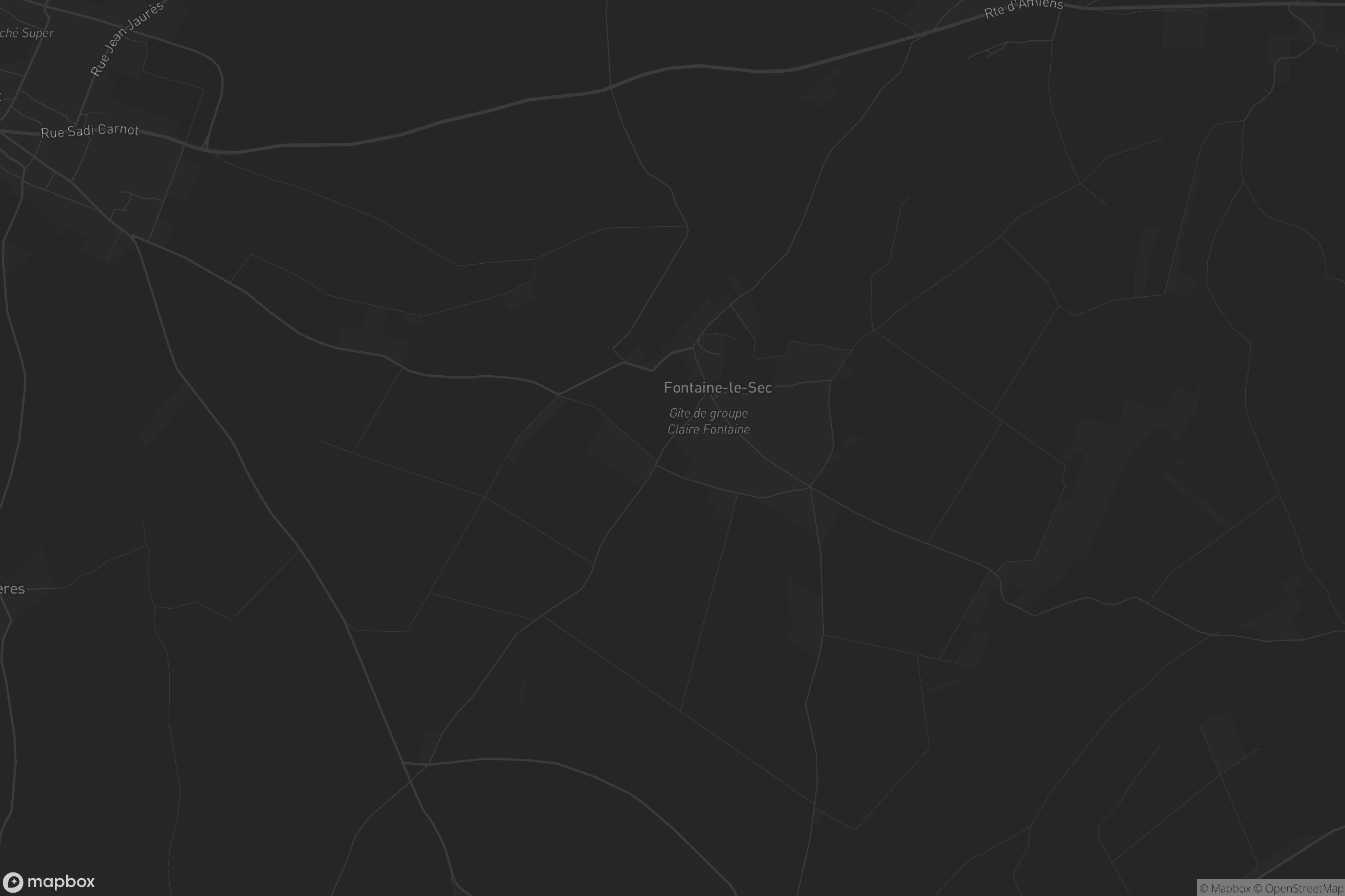 Map of fontaine-le-sec