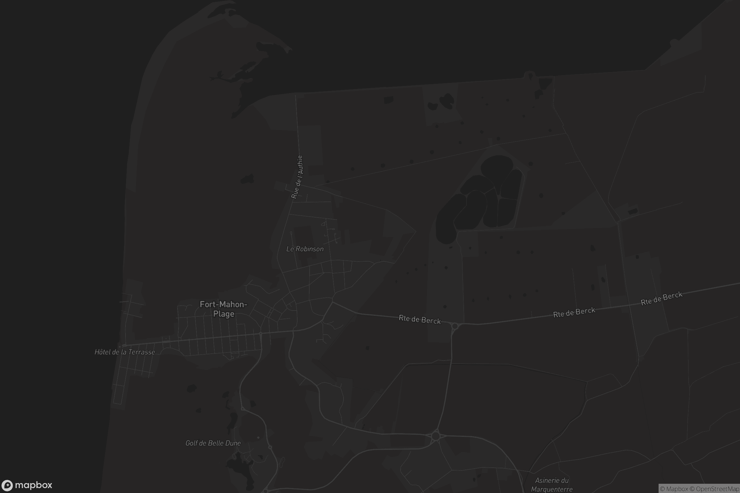 Map of fort-mahon-plage