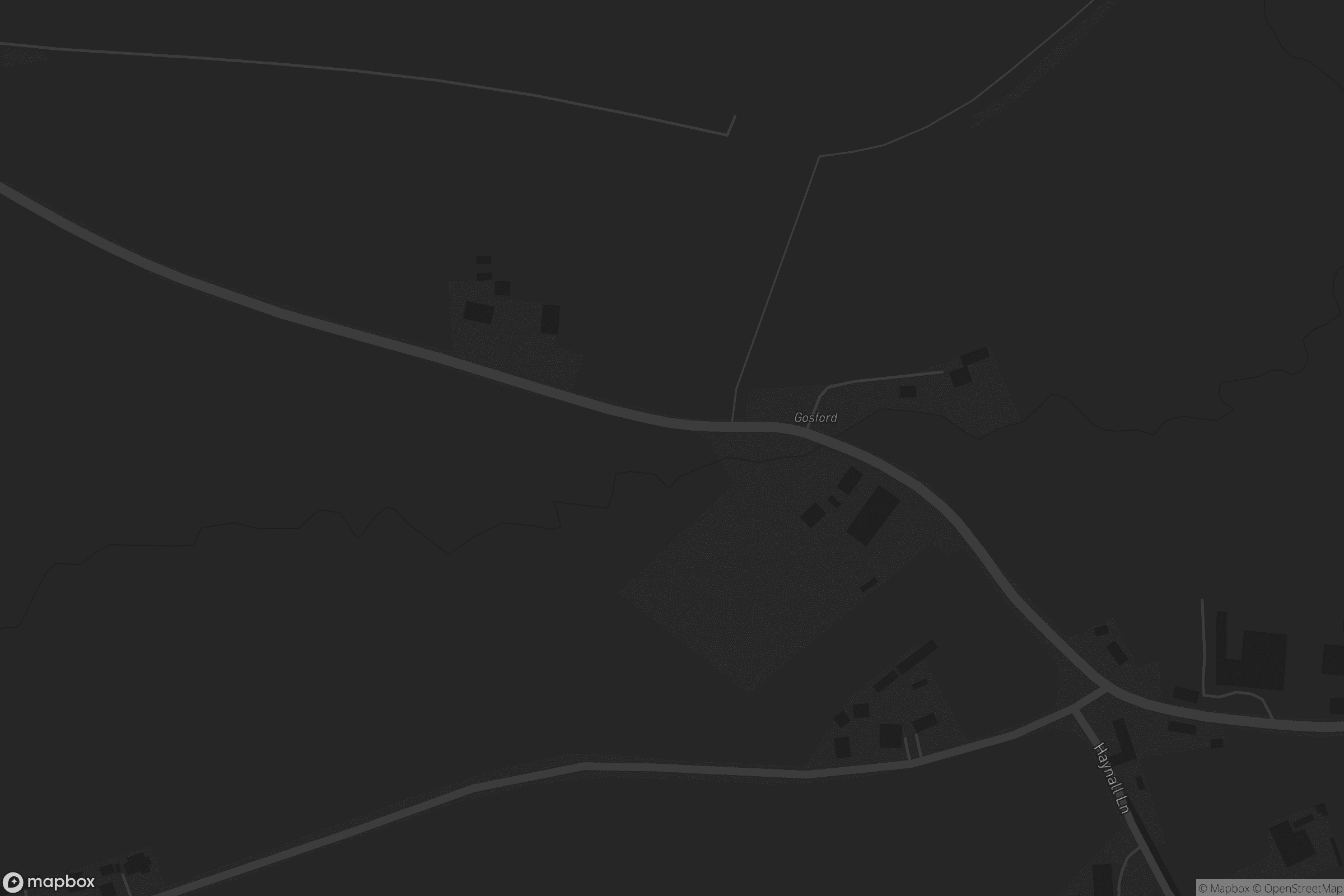 Map of gosford brook