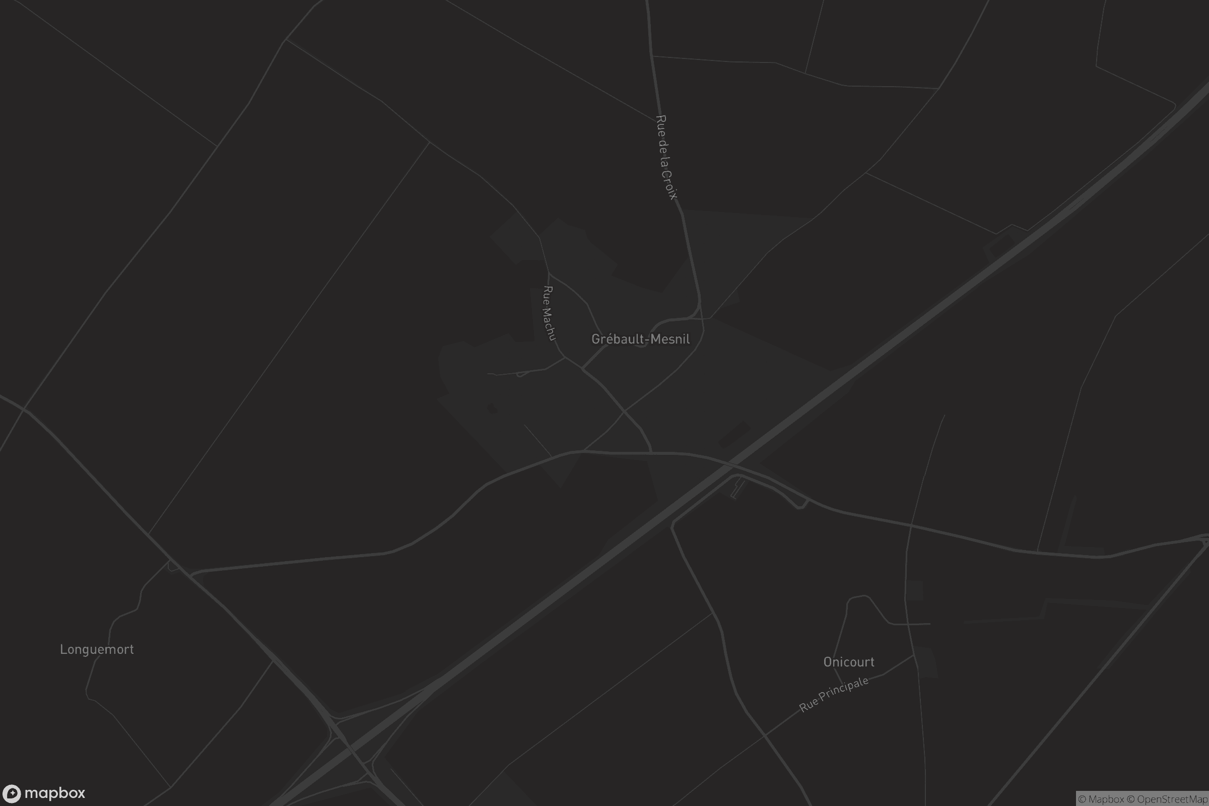 Map of grébault-mesnil