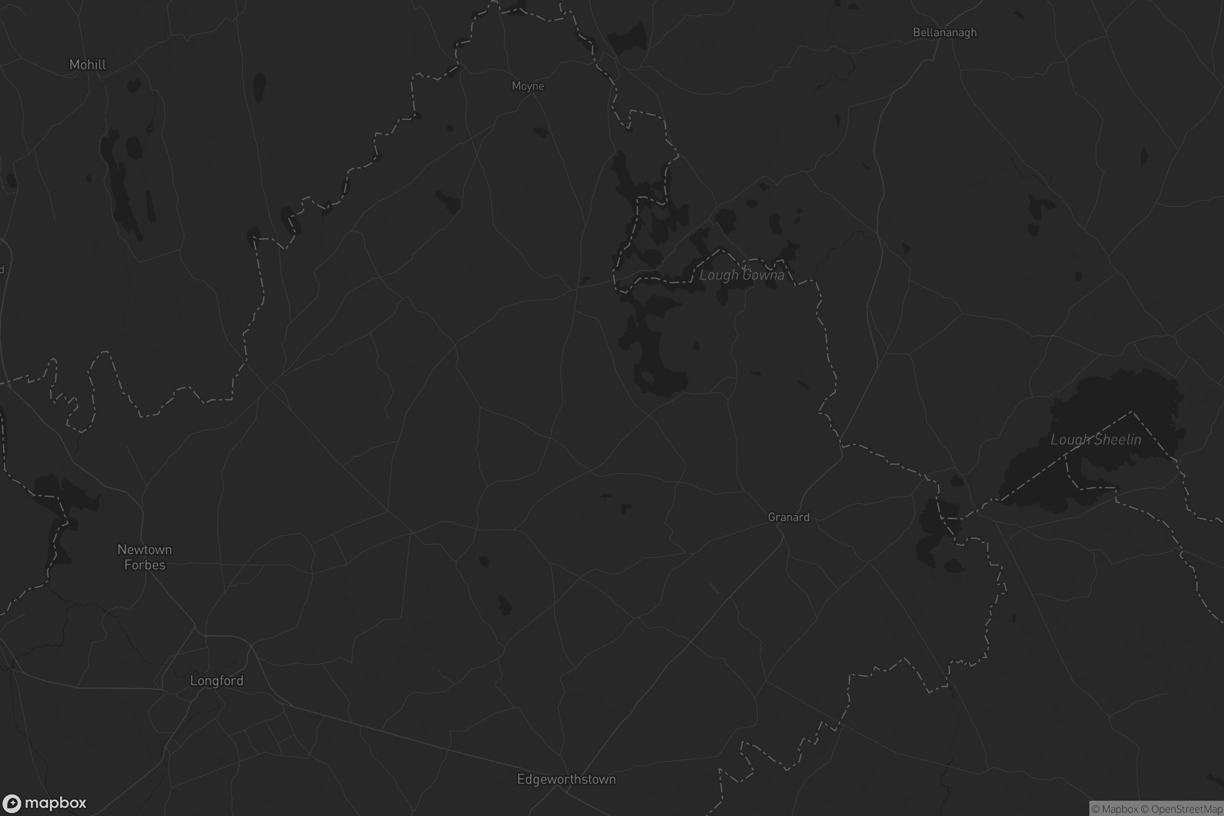 Map of granard municipal district