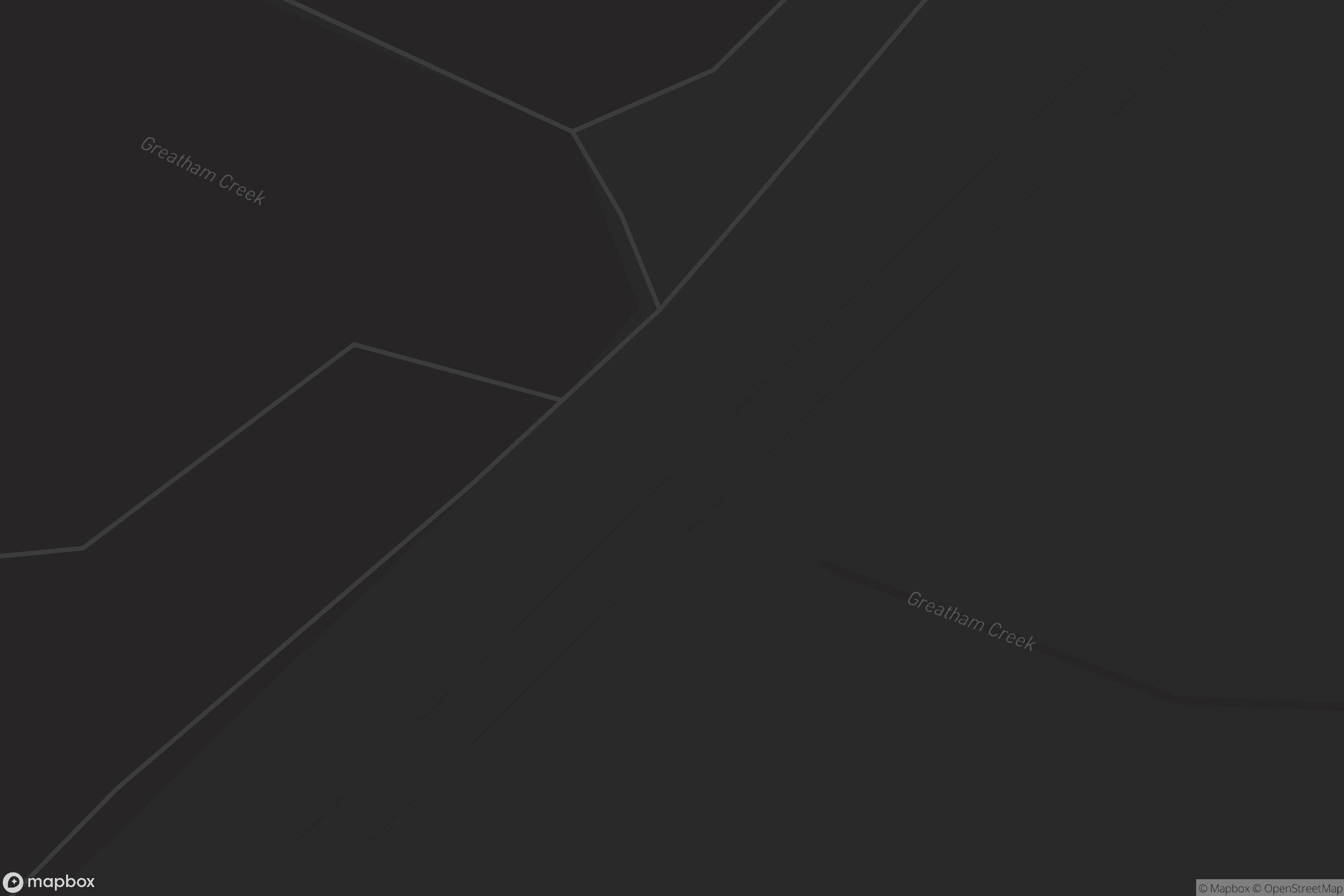 Map of greatham creek