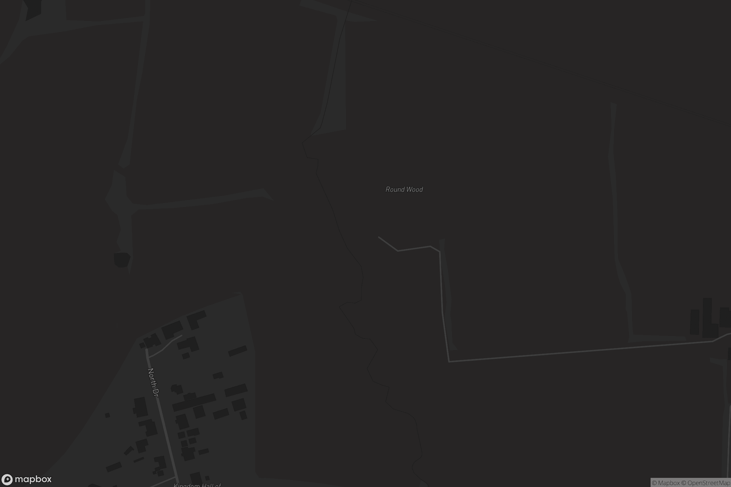 Map of havering's grove brook