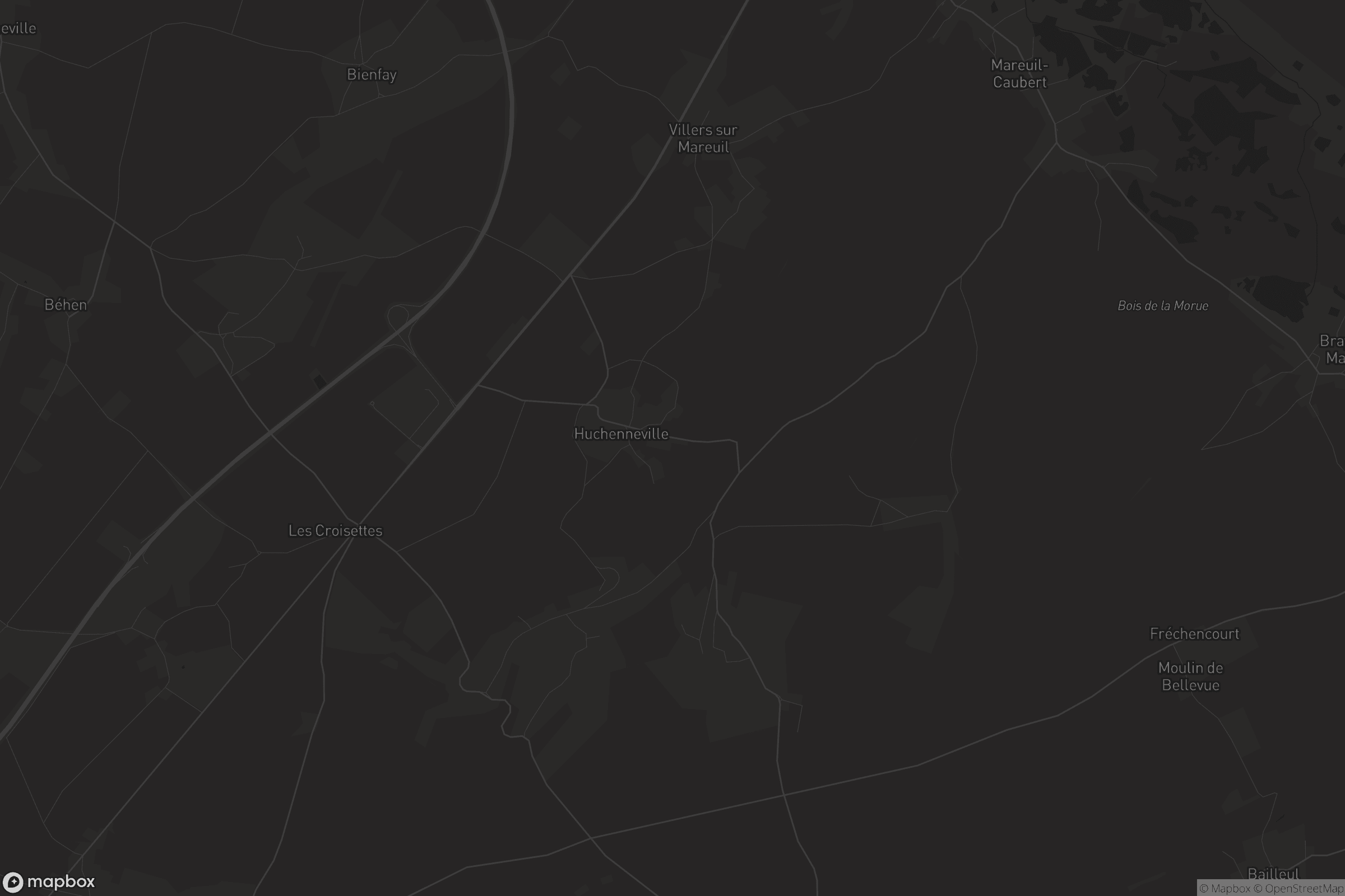 Map of huchenneville