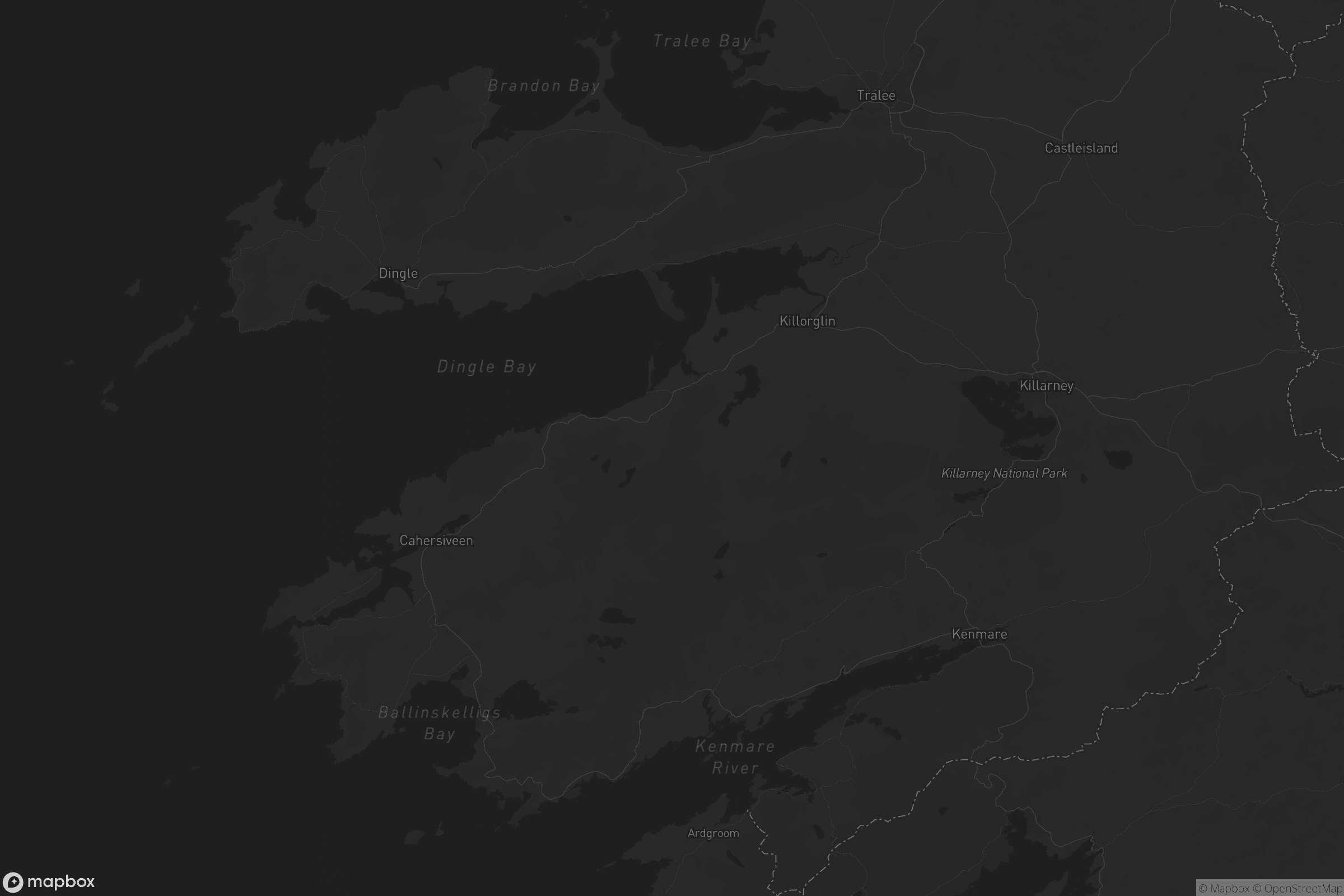 Map of kenmare municipal district