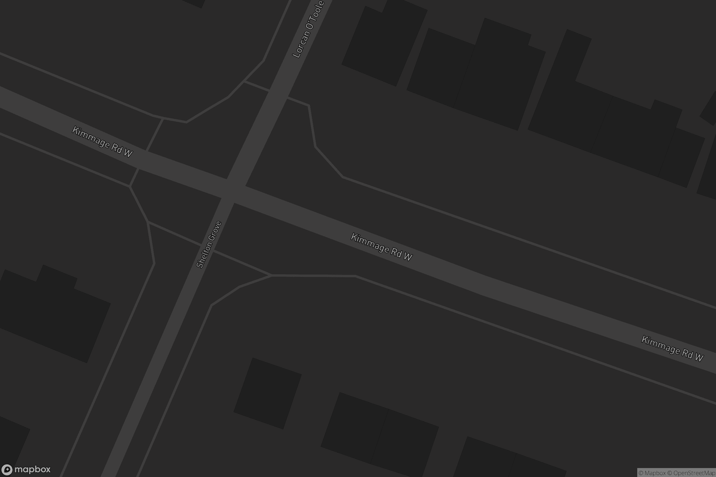 Map of kimmage road west