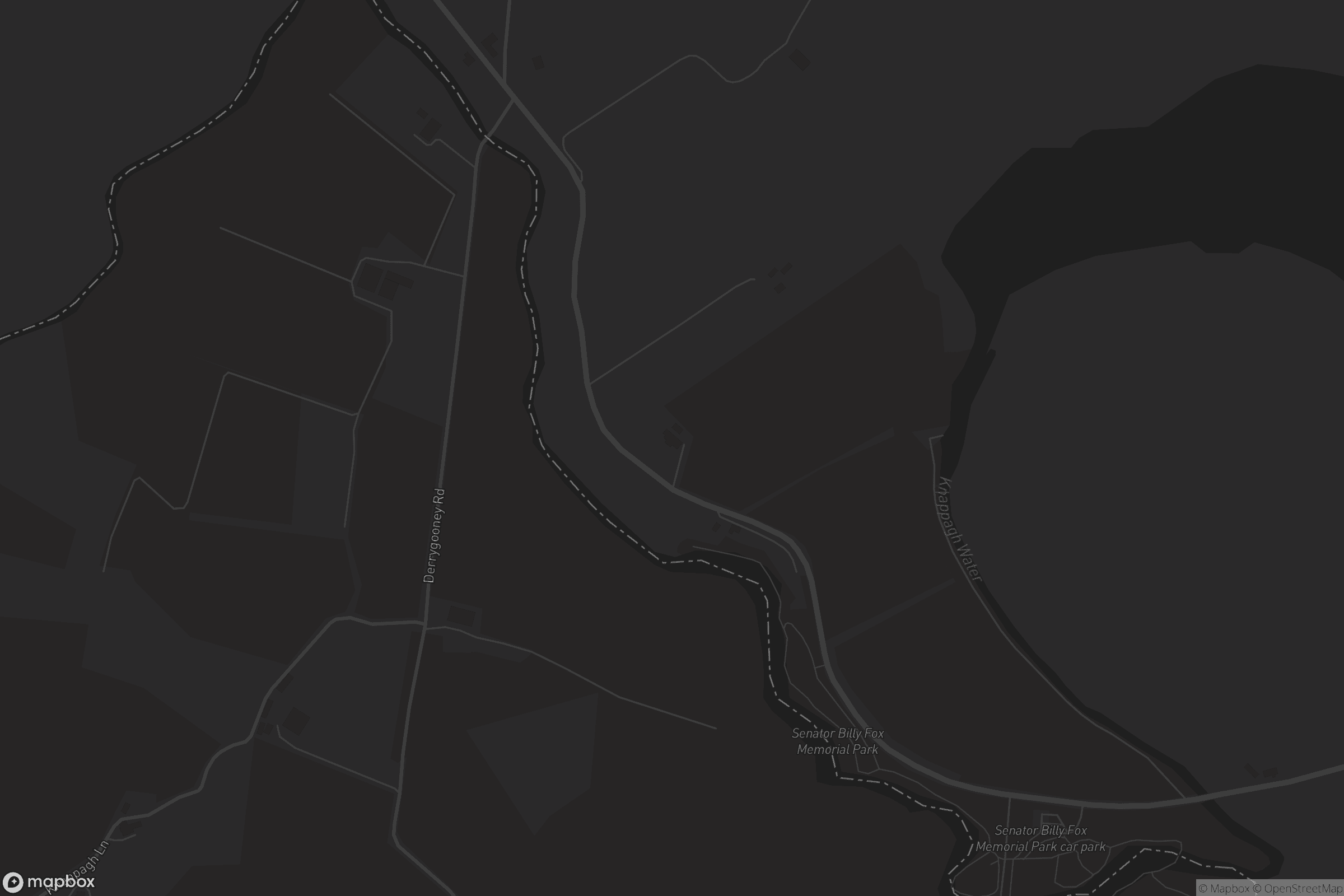 Map of knappagh water