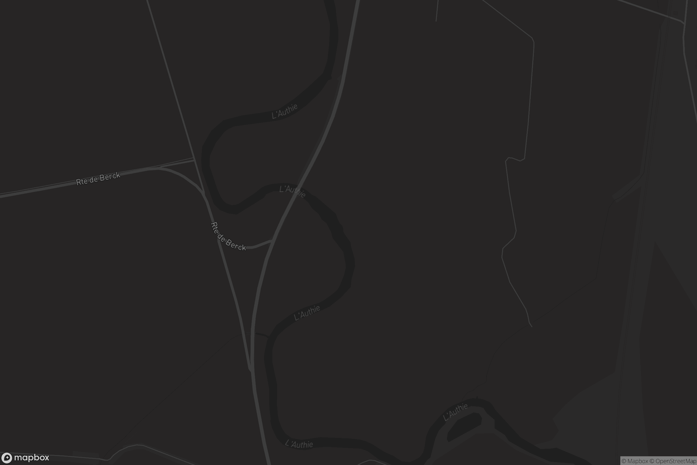 Map of l'authie