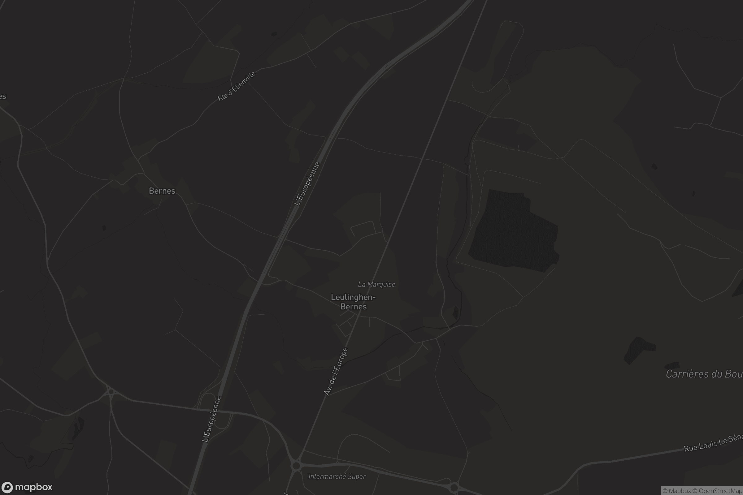 Map of leulinghen-bernes