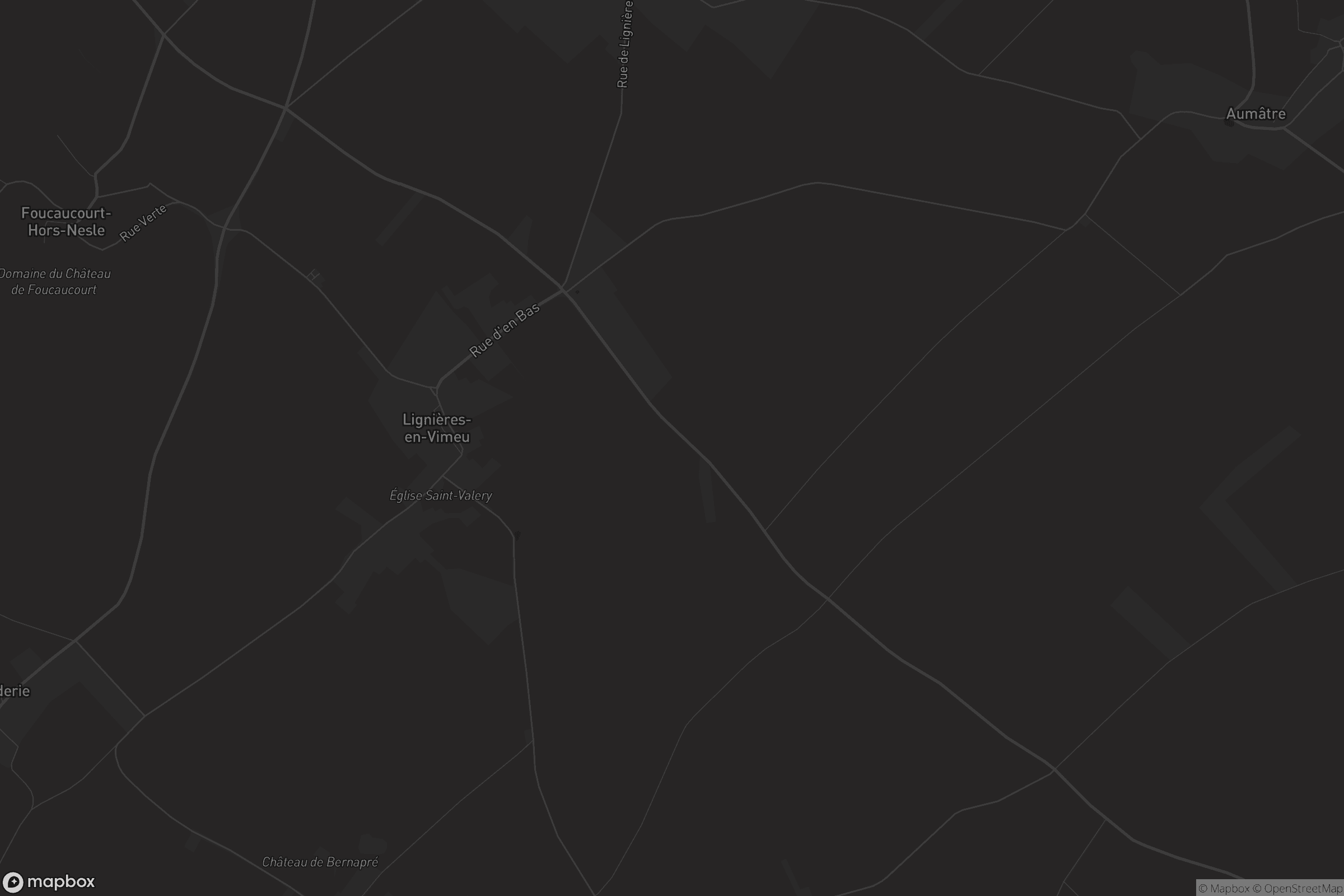Map of lignières-en-vimeu