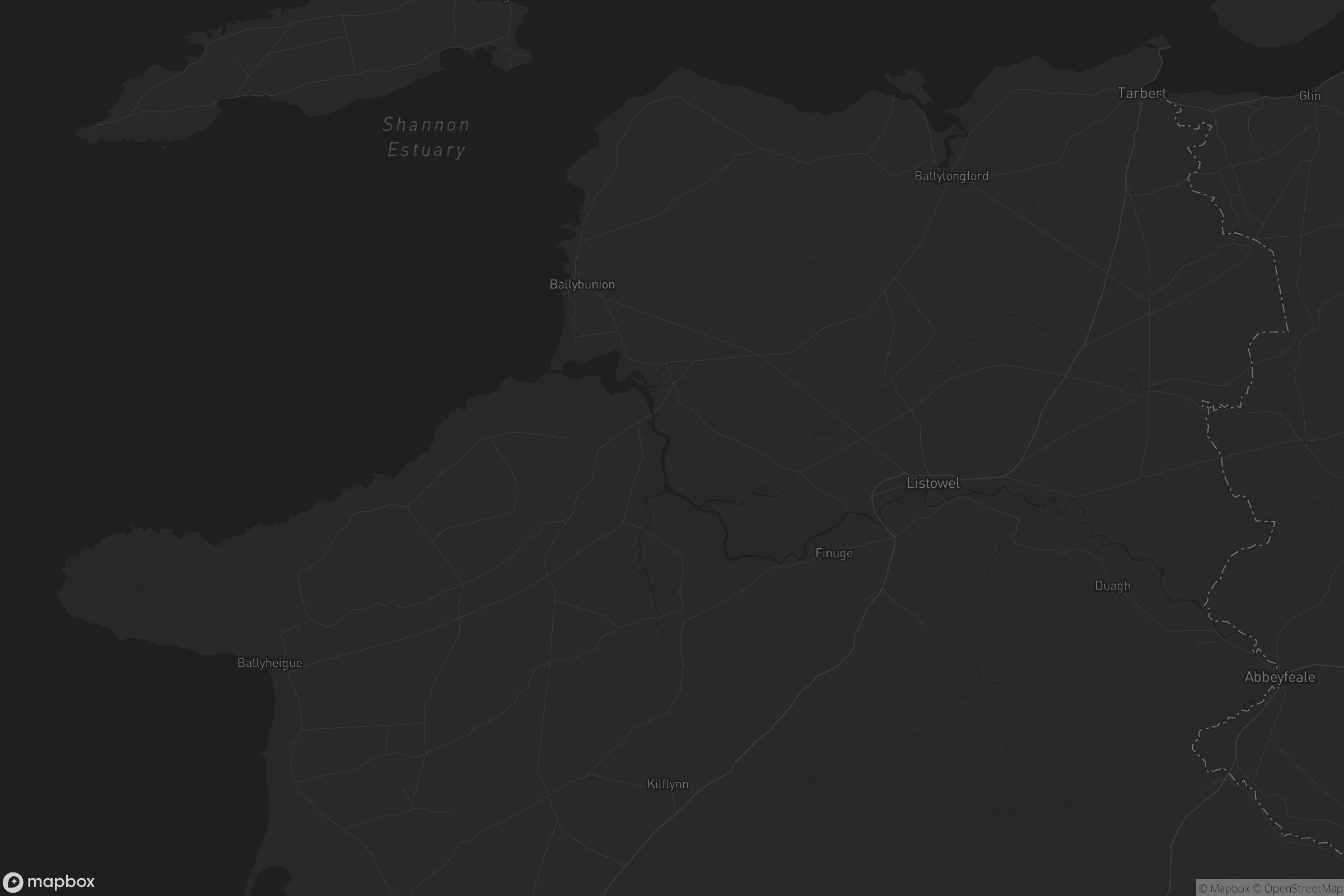 Map of listowel municipal district