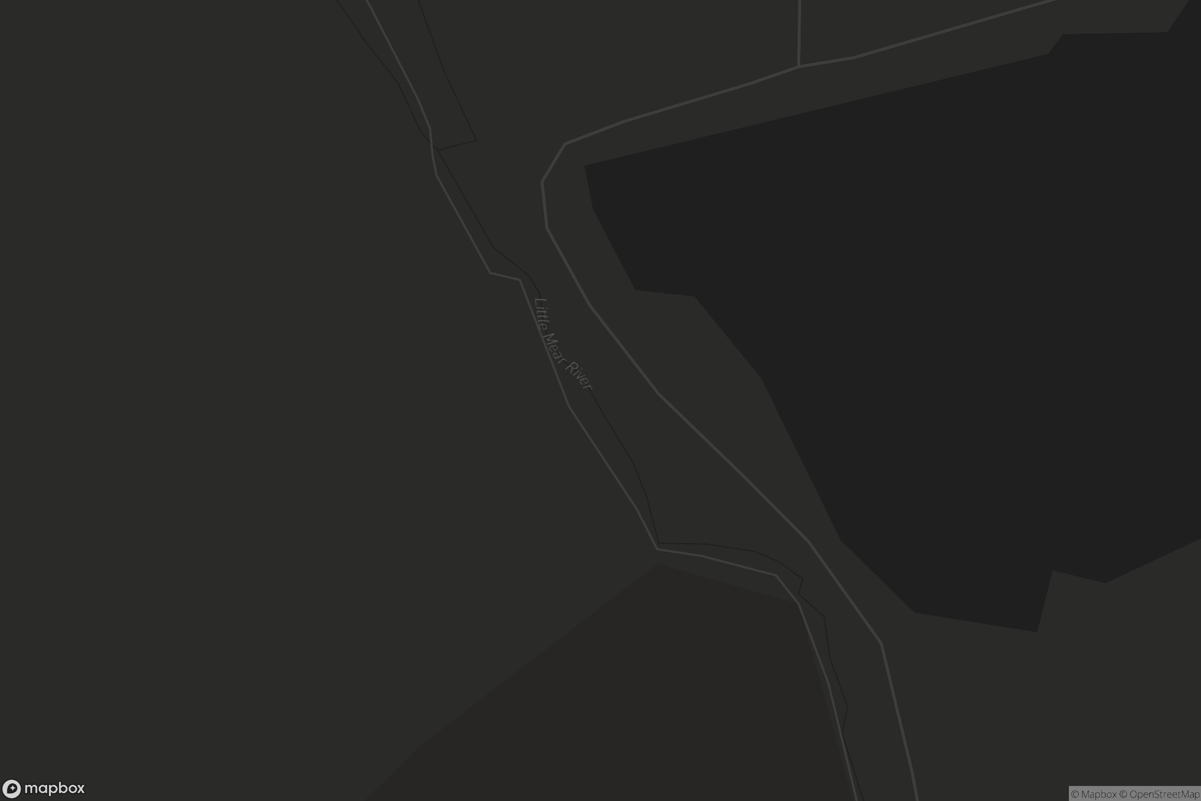 Map of little mear river