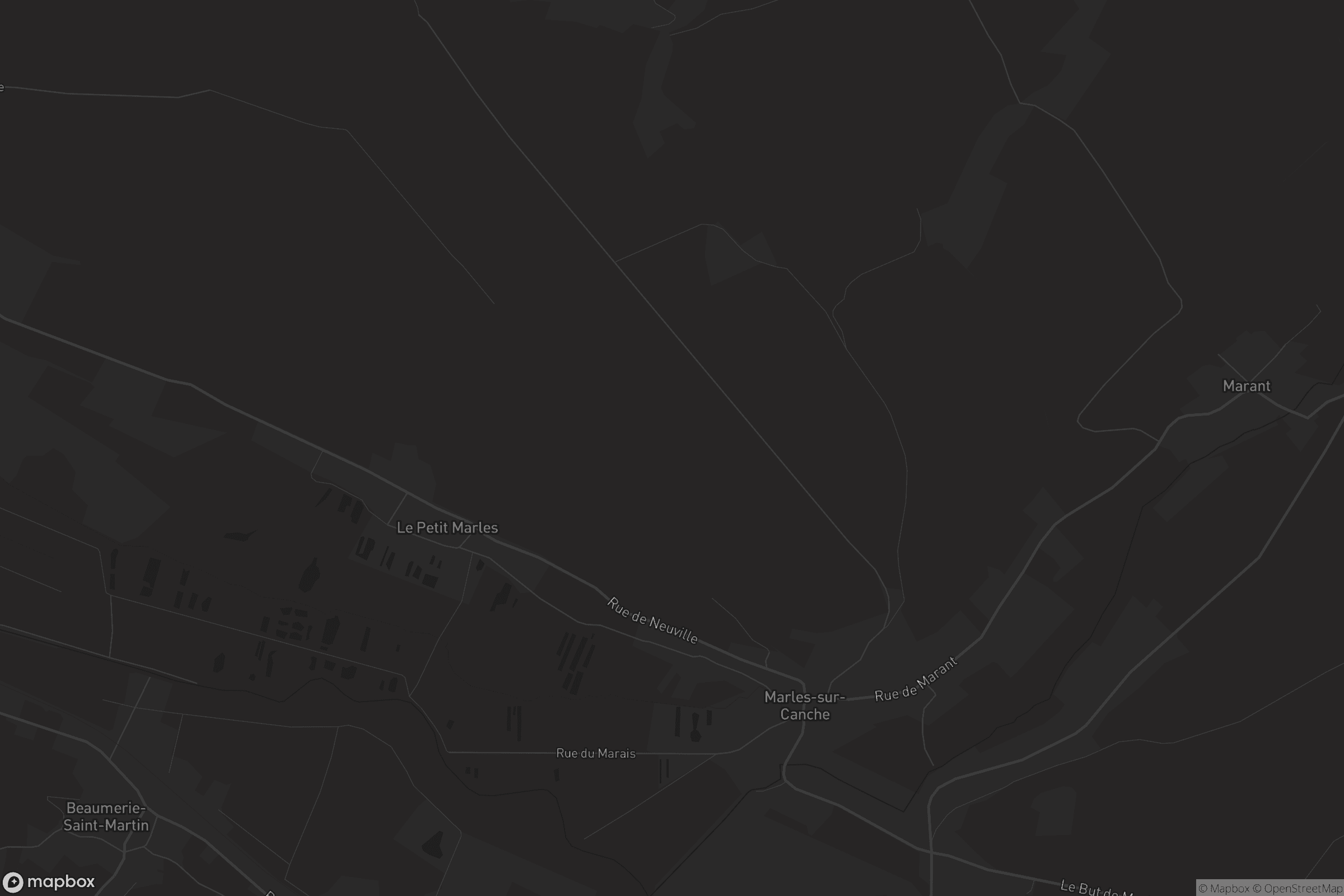 Map of marles-sur-canche