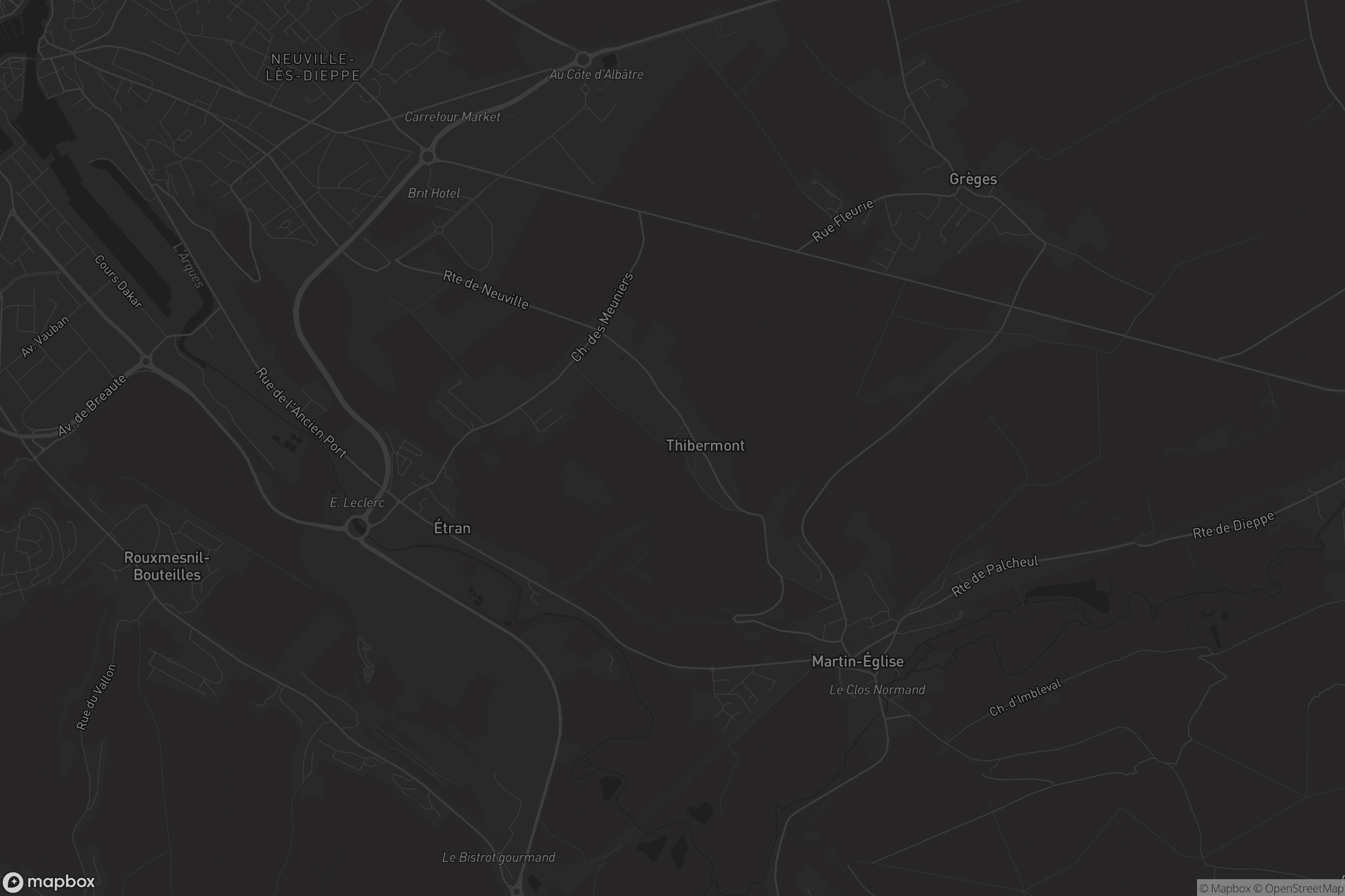 Map of martin-Église