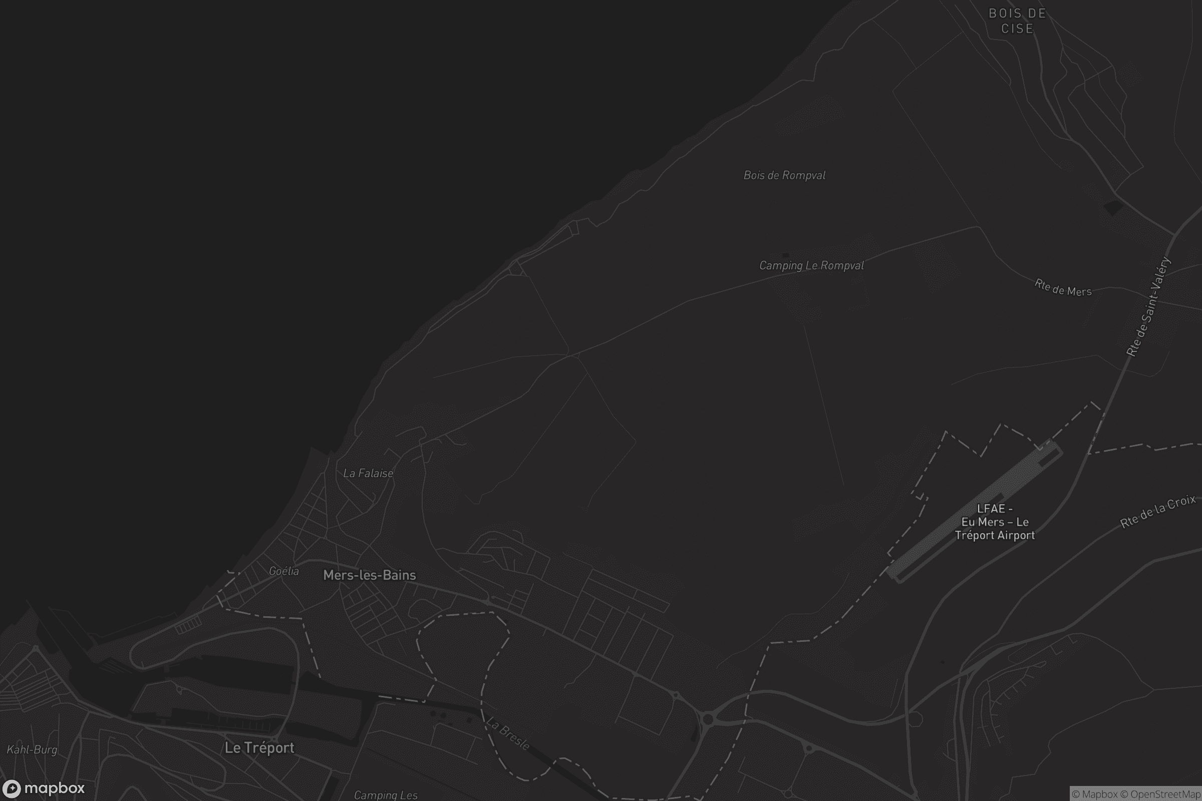Map of mers-les-bains