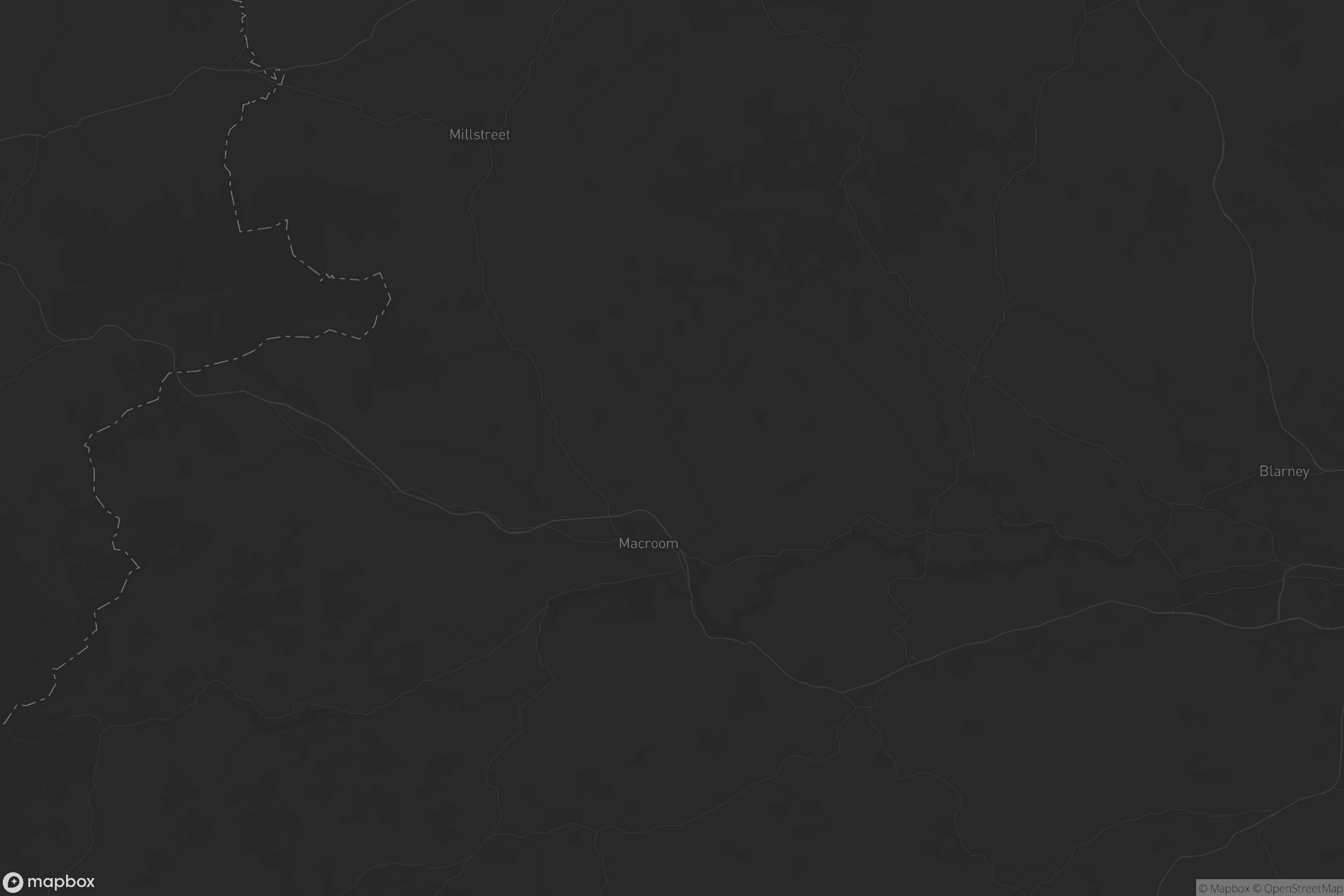 Map of municipal district of macroom