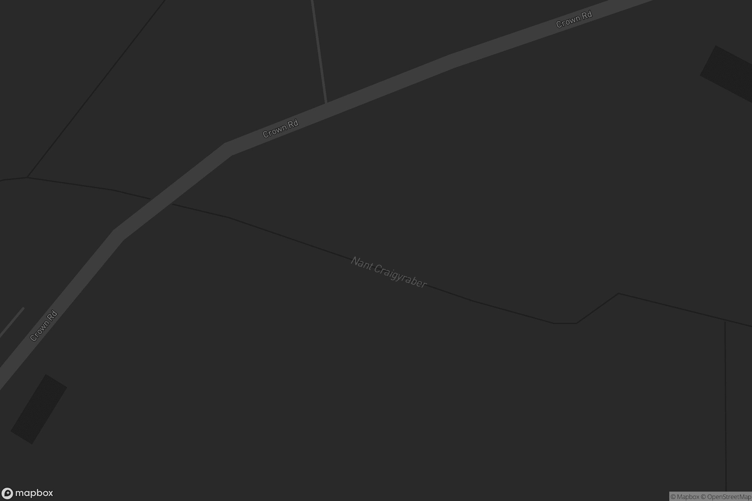 Map of nant craigyraber