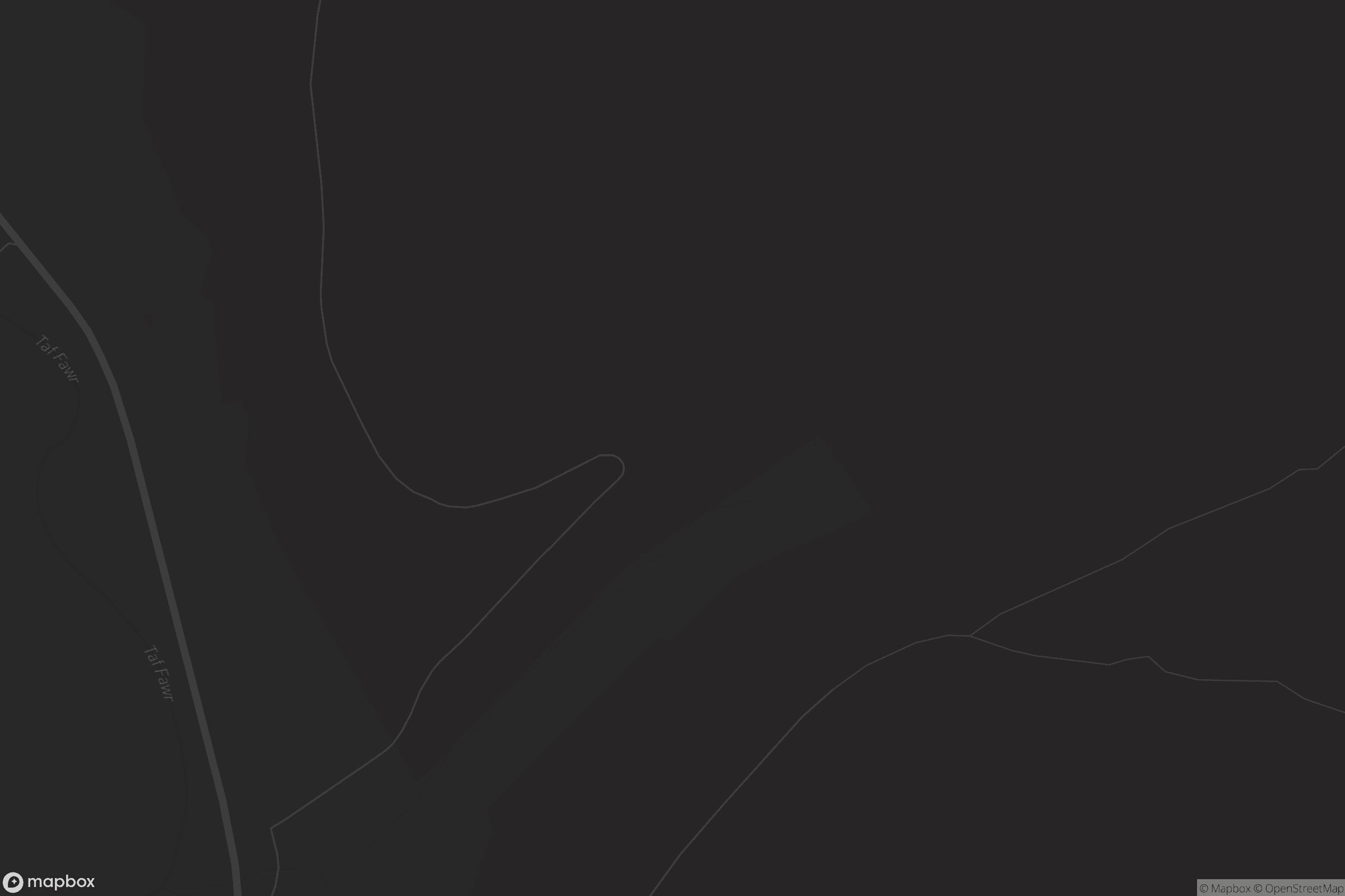 Map of nant wern-ddu