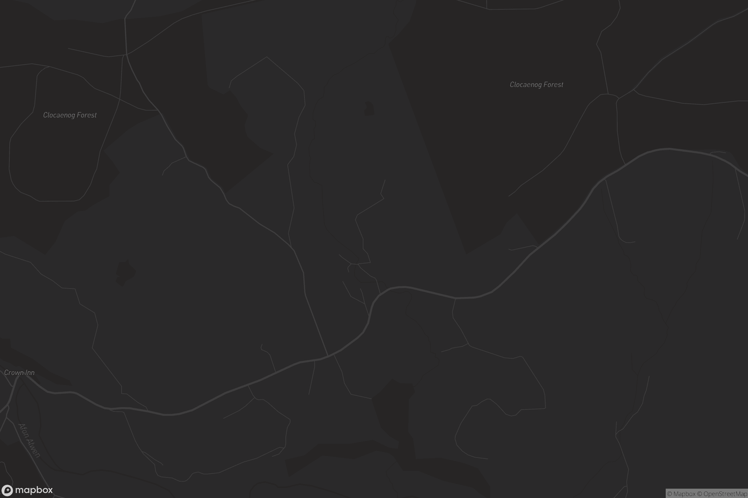 Map of nant y derwydd