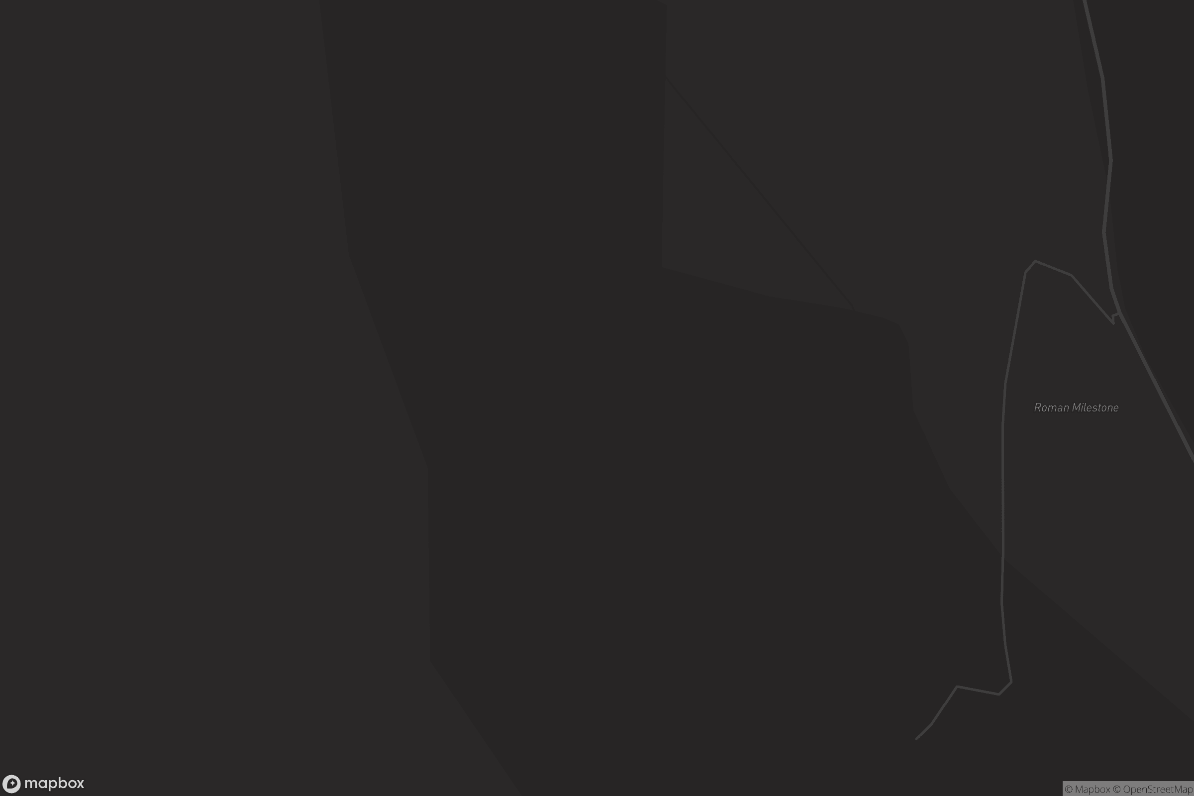 Map of nant y felin-fach