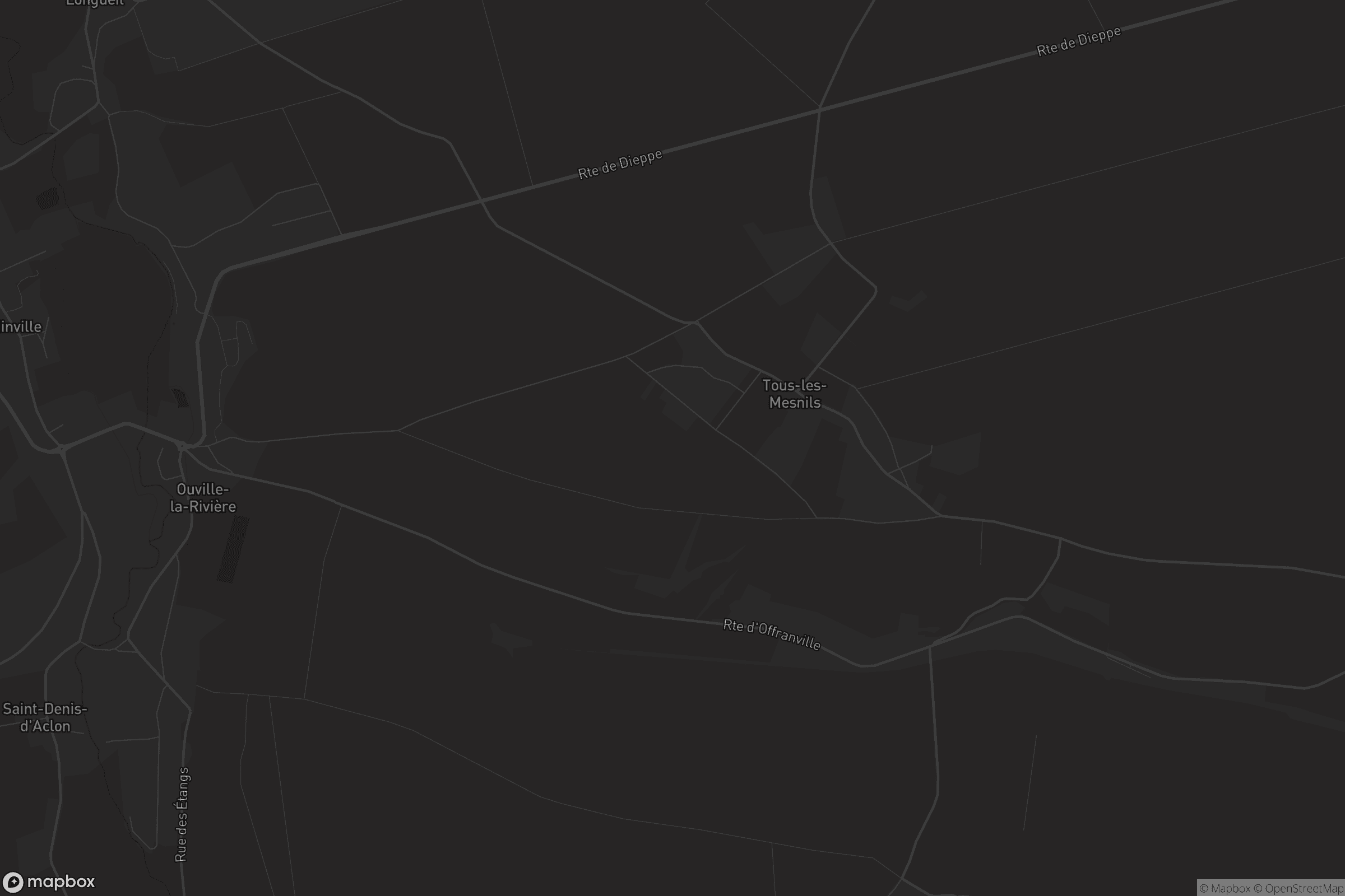 Map of ouville-la-rivière