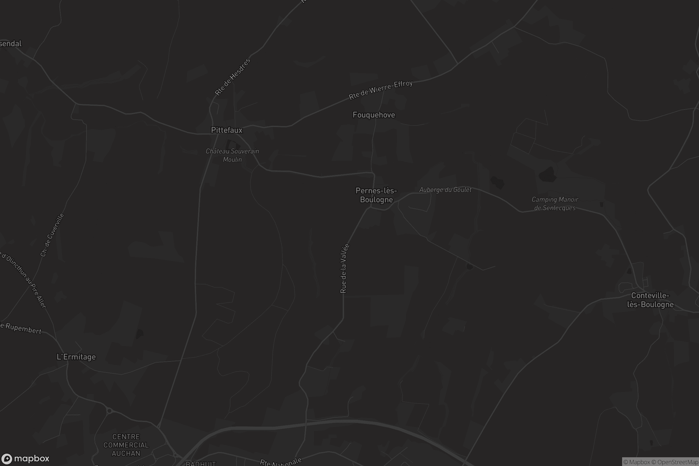 Map of pernes-lès-boulogne